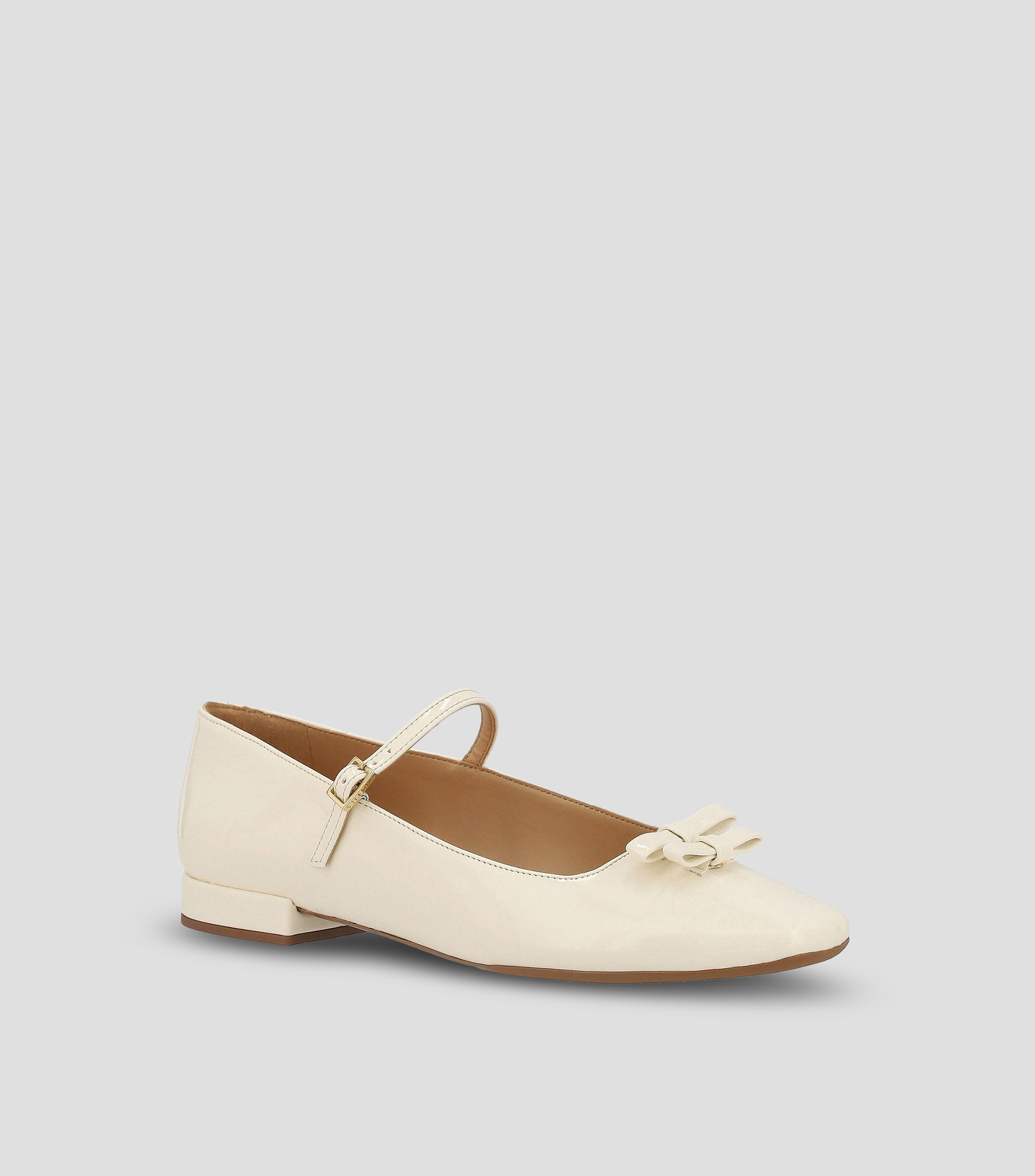 Flats Wezariel con tacón cuadrado y moño Mujer