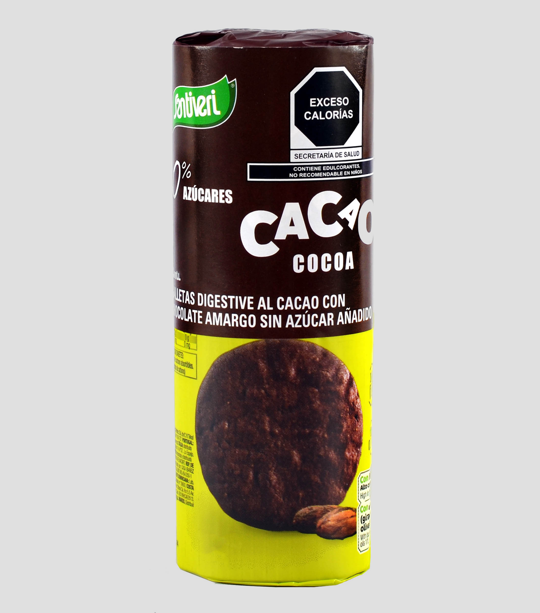 Galletas digestivas de cacao, 200 gr