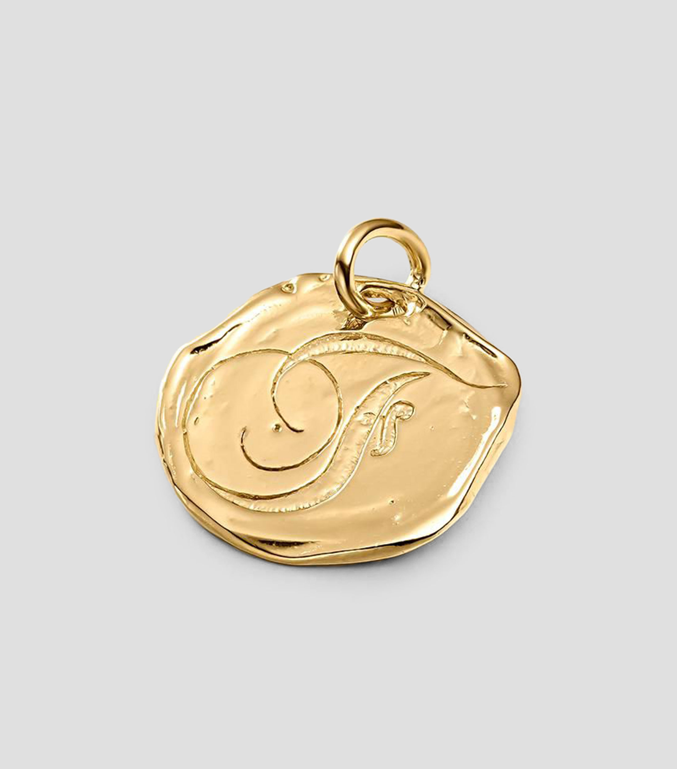 Charm letra F en plata .925 Blarney Mujer