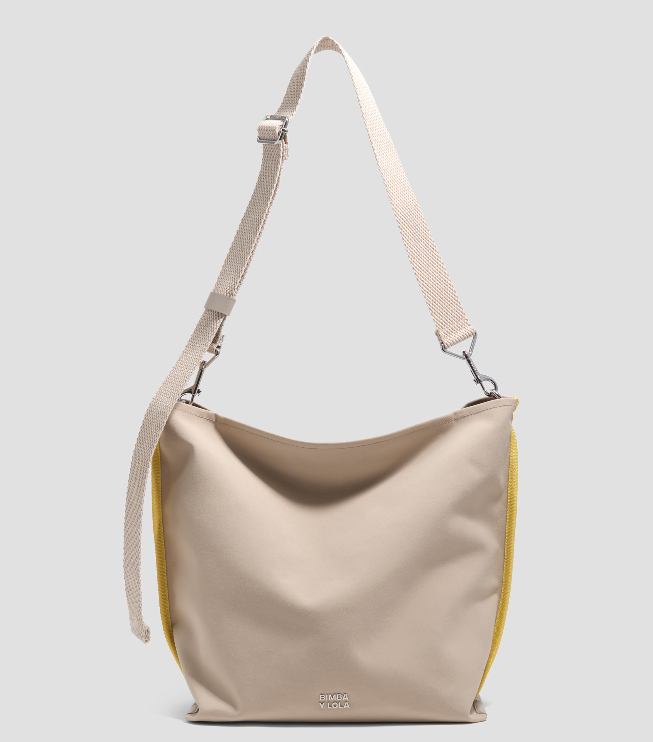 Bolsa Carlino mediana gabardina Mujer