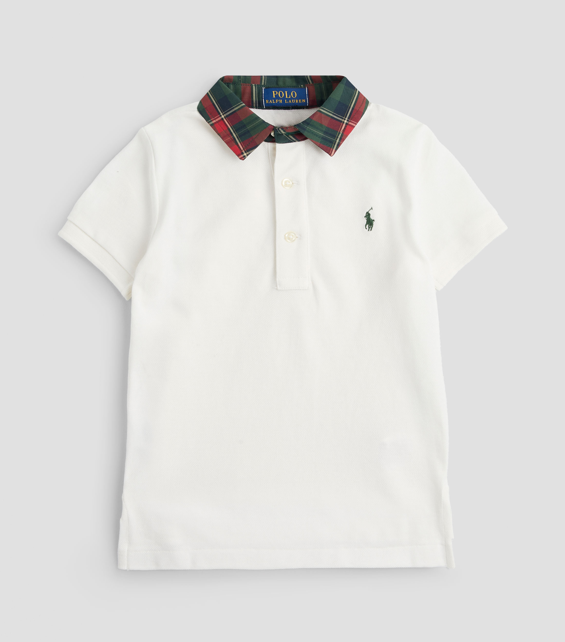 Playera tipo polo manga corta Bebé