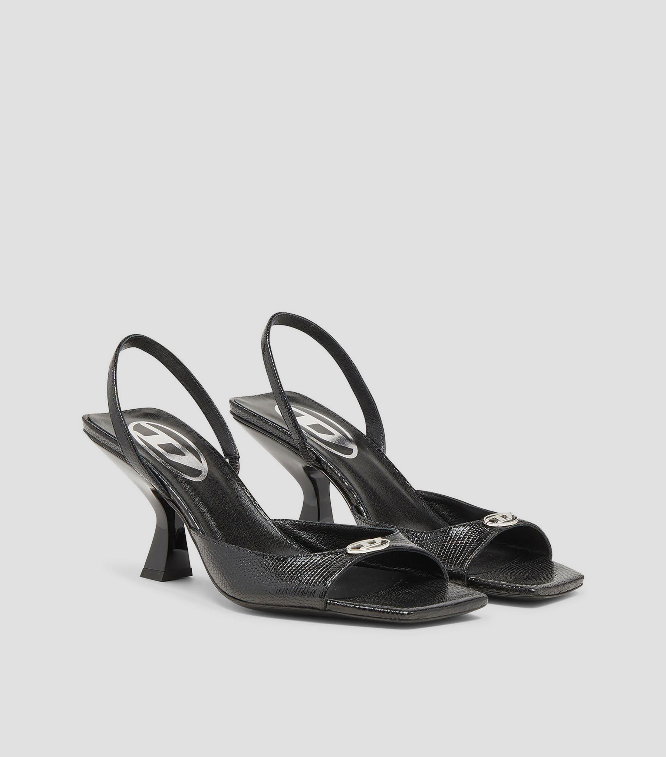 Sandalias Slingback con tacón delgado de 7.5 cm Mujer