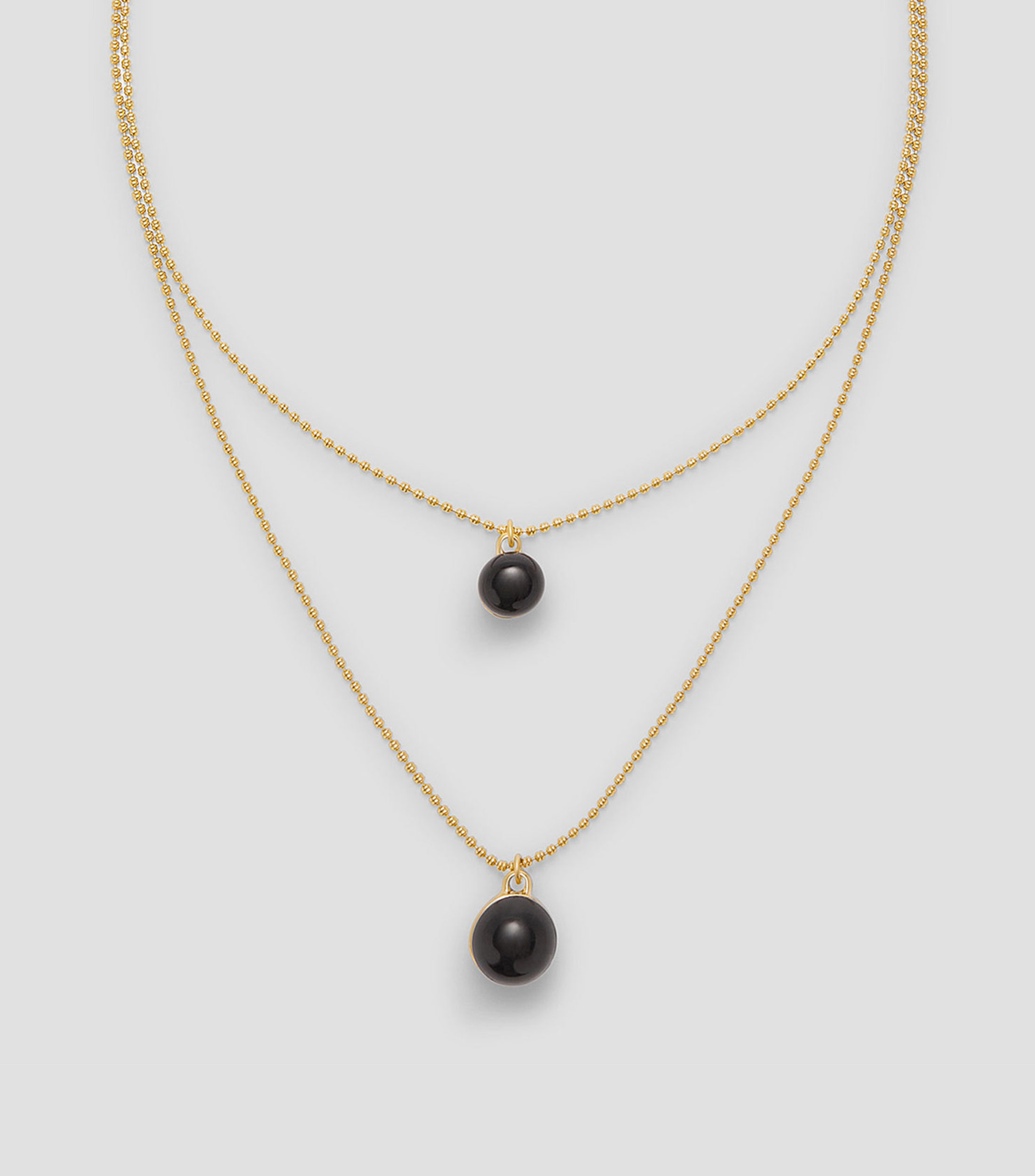 Collar de Doble Cadena Mujer