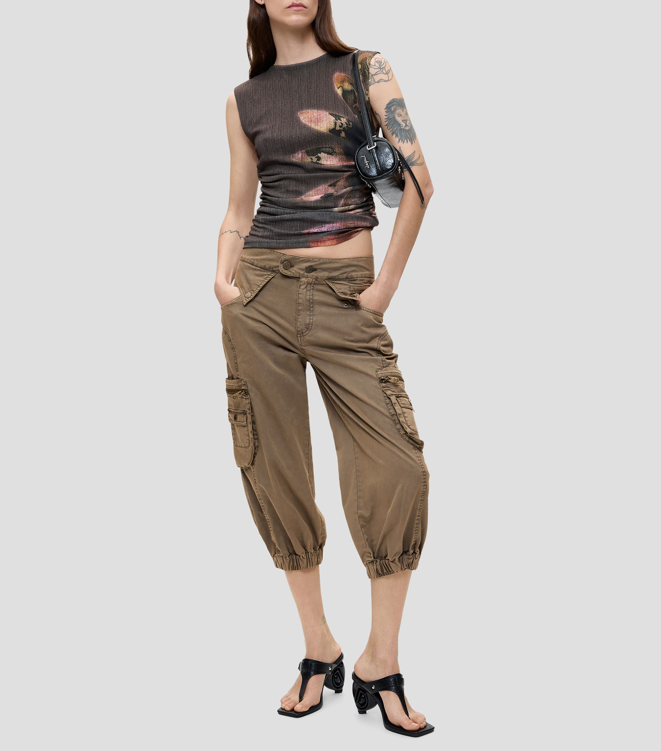 Pantalón Jogger Bolsillos 100% Algodón Mujer