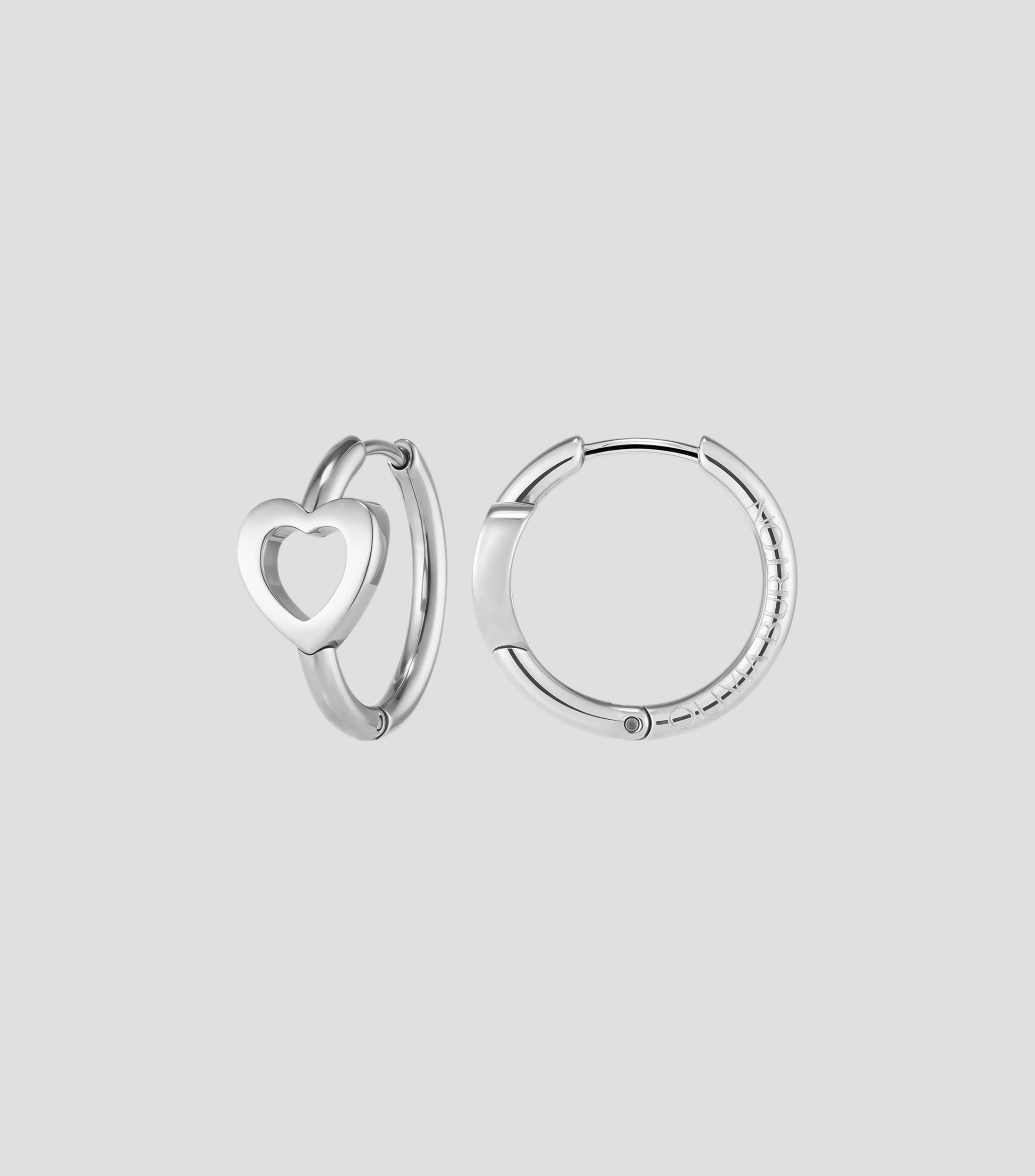 Aretes de aro Kindred Interlink Mujer