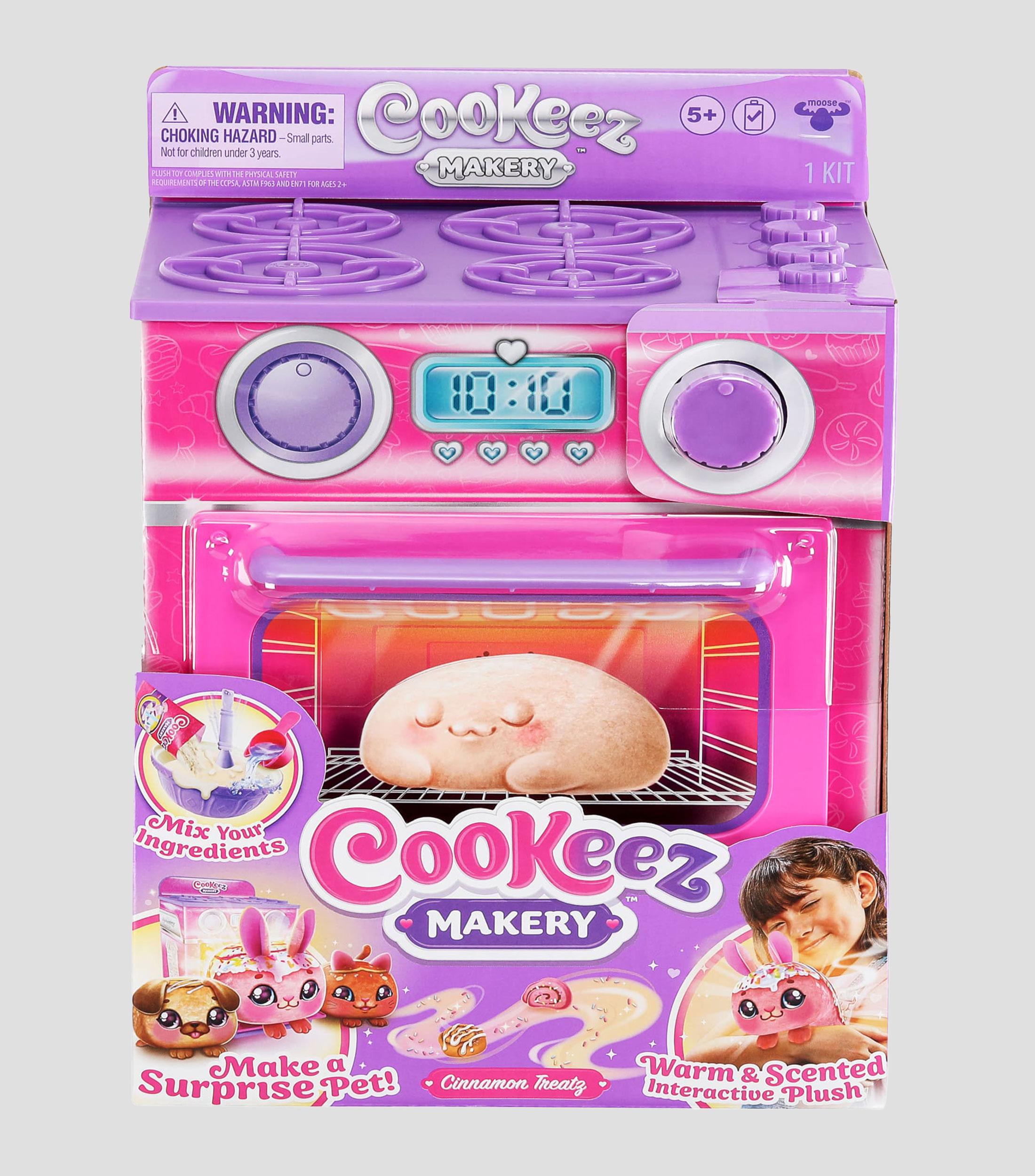 Peluche sorpresa Cookeez Makery - Horno mágico cinnamon