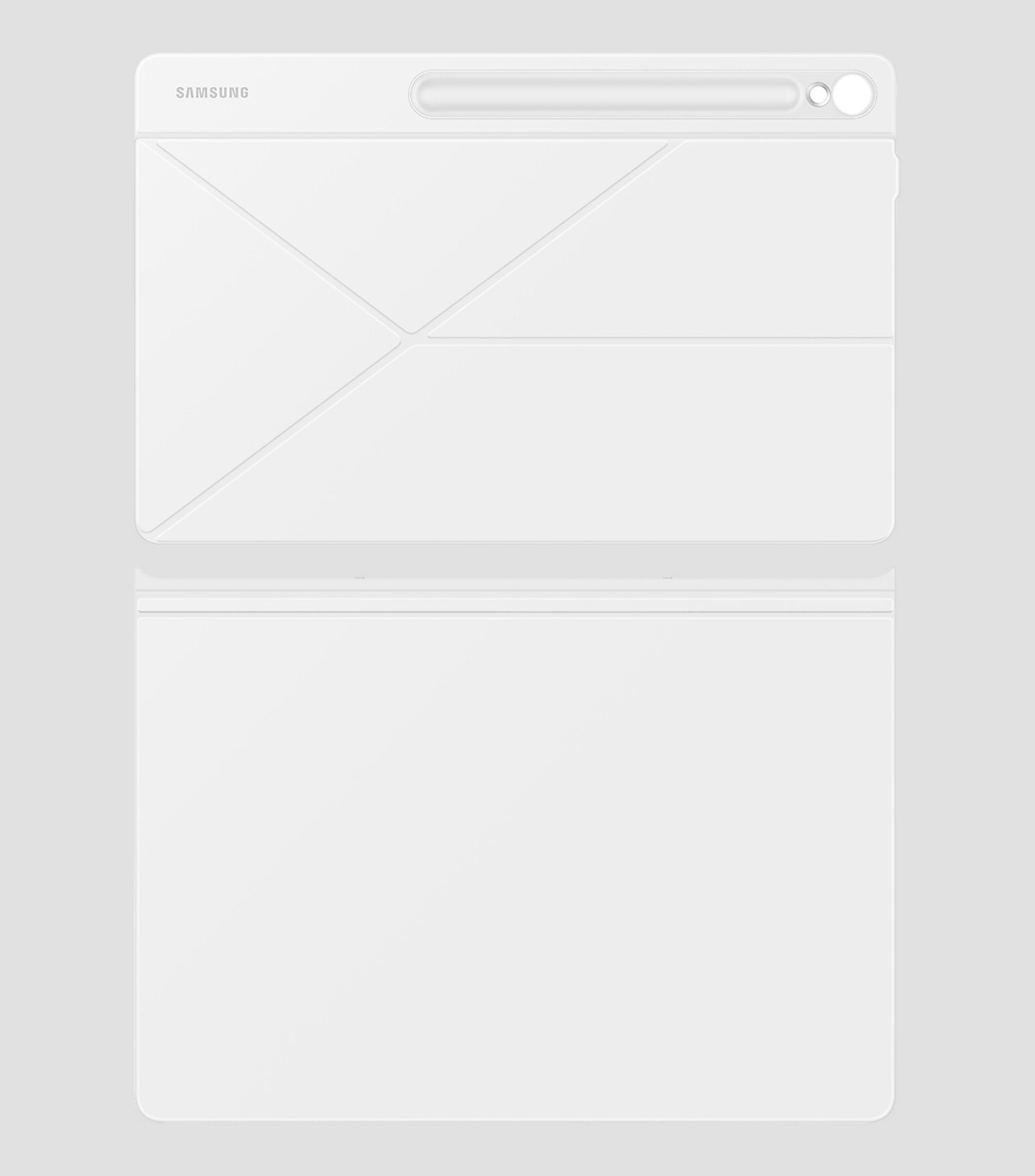 Smart Book Cover para Galaxy Tab S10 FE Blanco