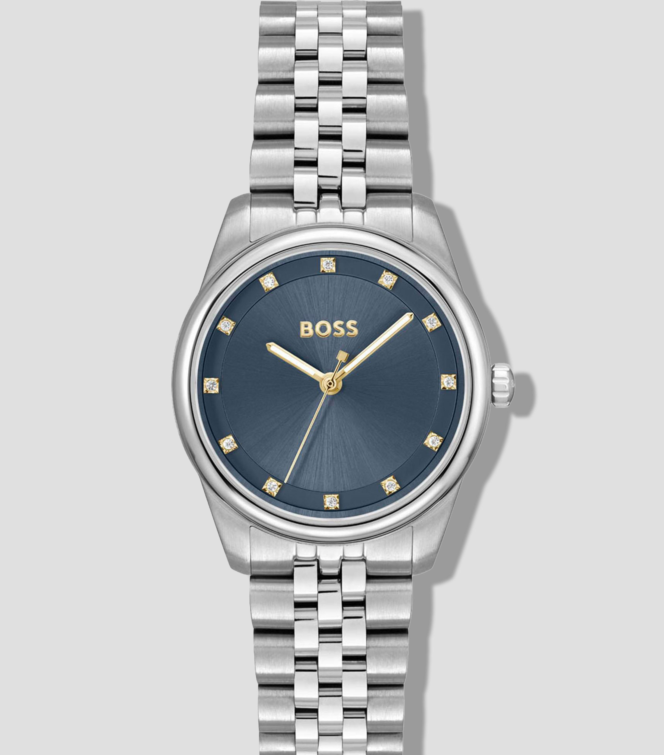 Reloj para Mujer Graceful Precious, Casual, Plateado, Azul