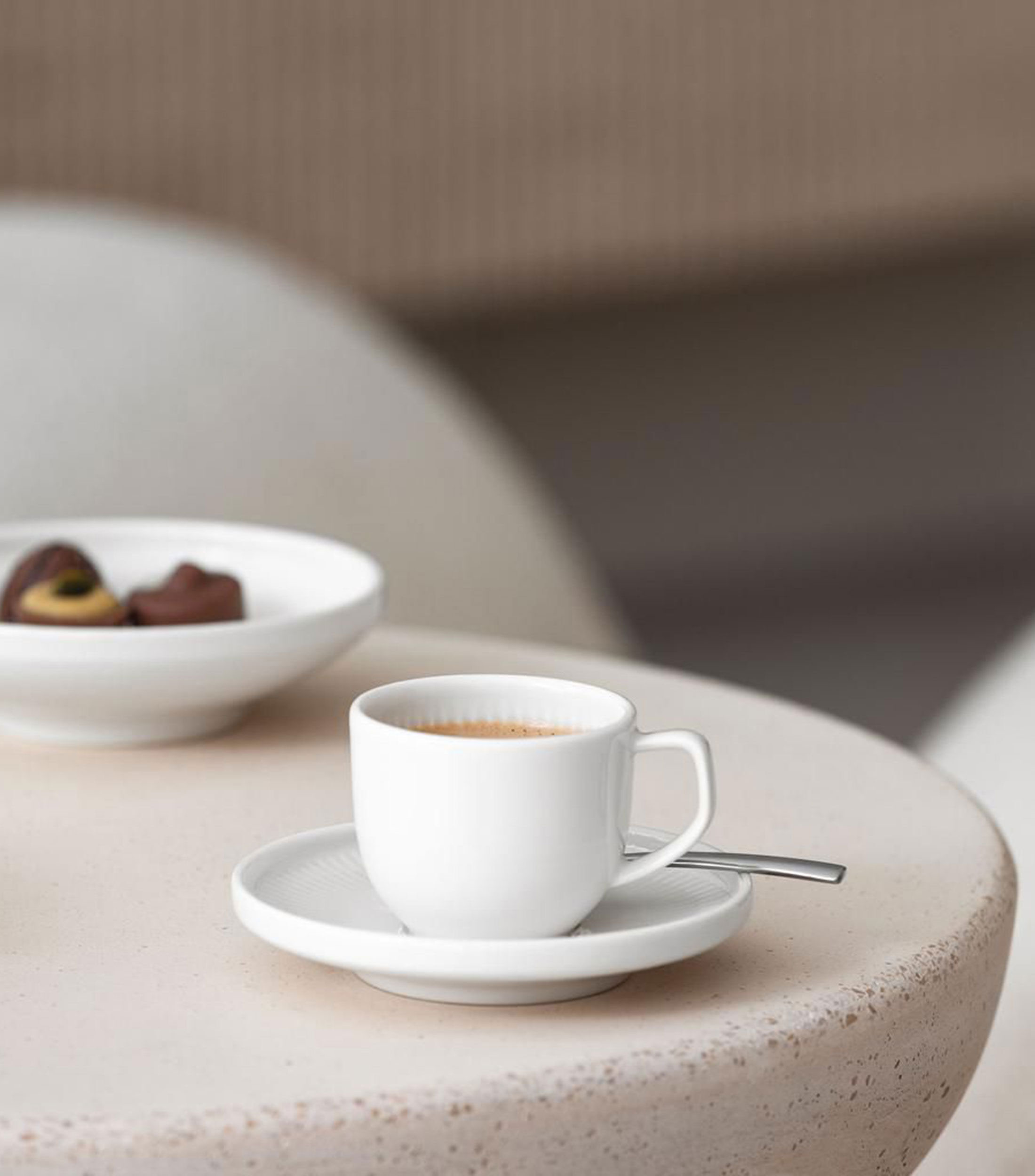 Plato para taza de moka Afina
