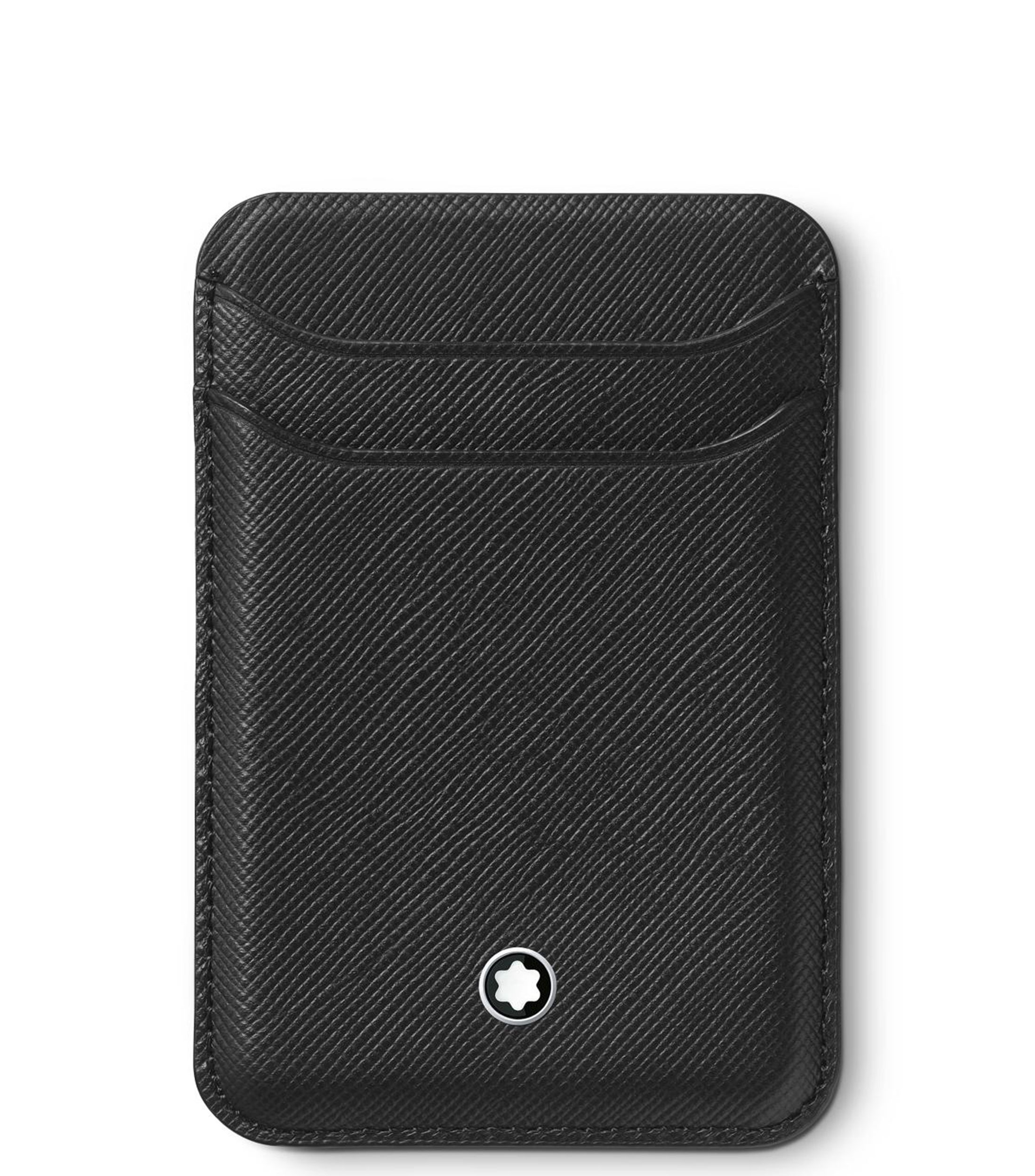 Tarjetero De Piel Sintética Para Hombre Y Mujer – Funda Para 20 Tarjetas Con Ranuras Transparentes, Resistente Al Agua Y Arañazos, Compacto Y Ligero (Negro)