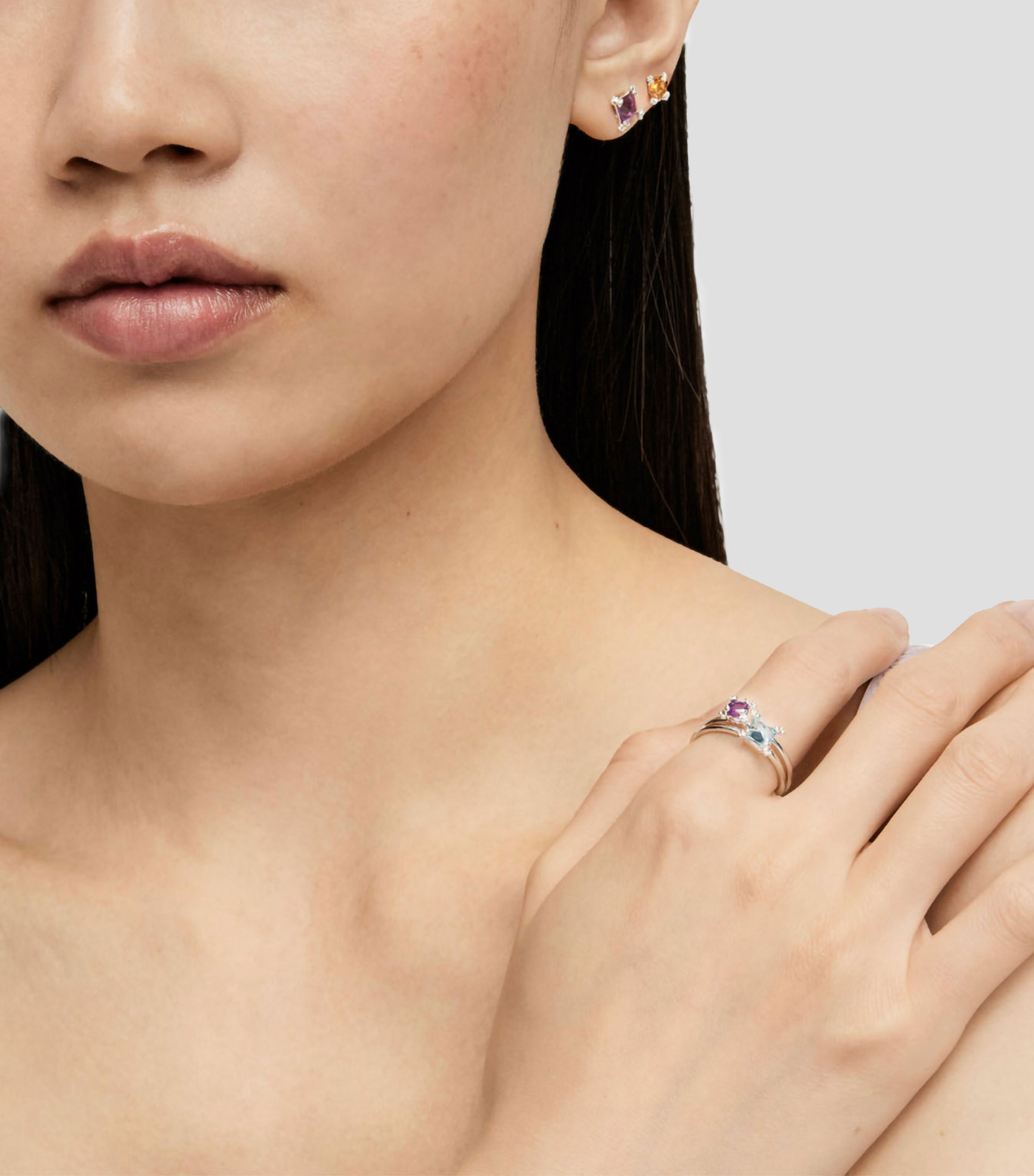 Anillo Color Pills en plata .925 Mujer
