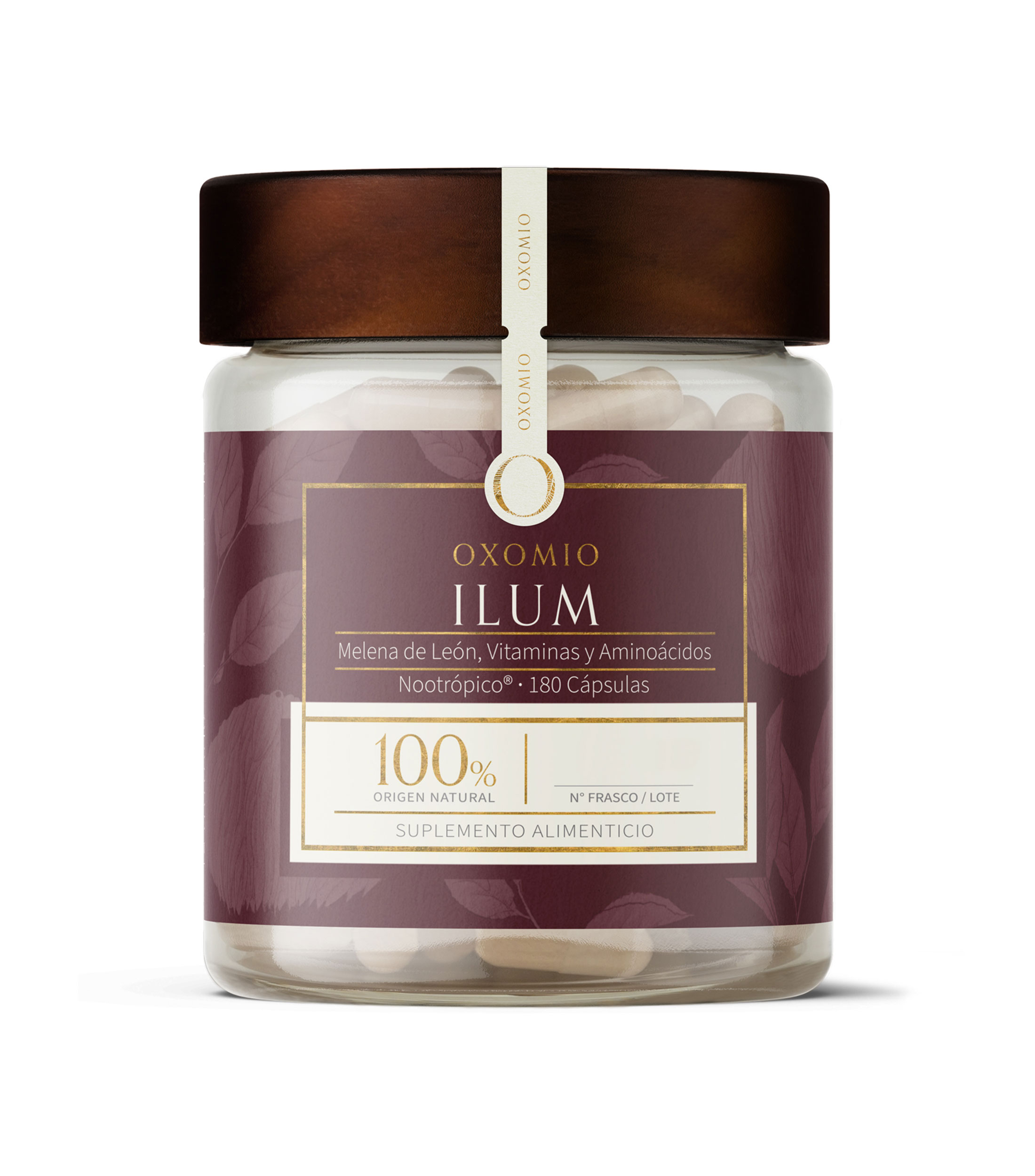 Ilum - Focus, Mezcla nootrópica 180 cápsulas
