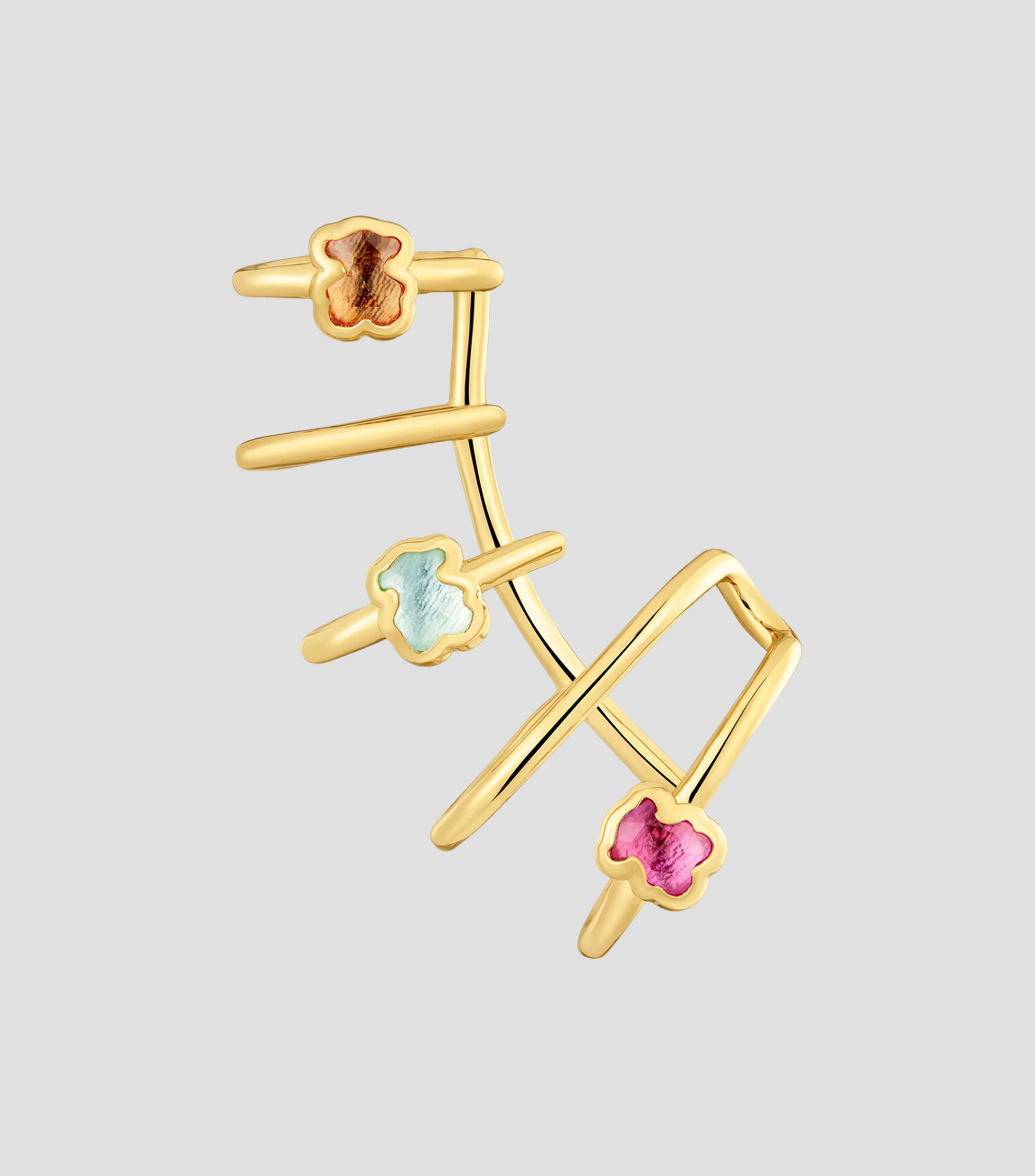 Arete con Incrustacion Icon Mujer
