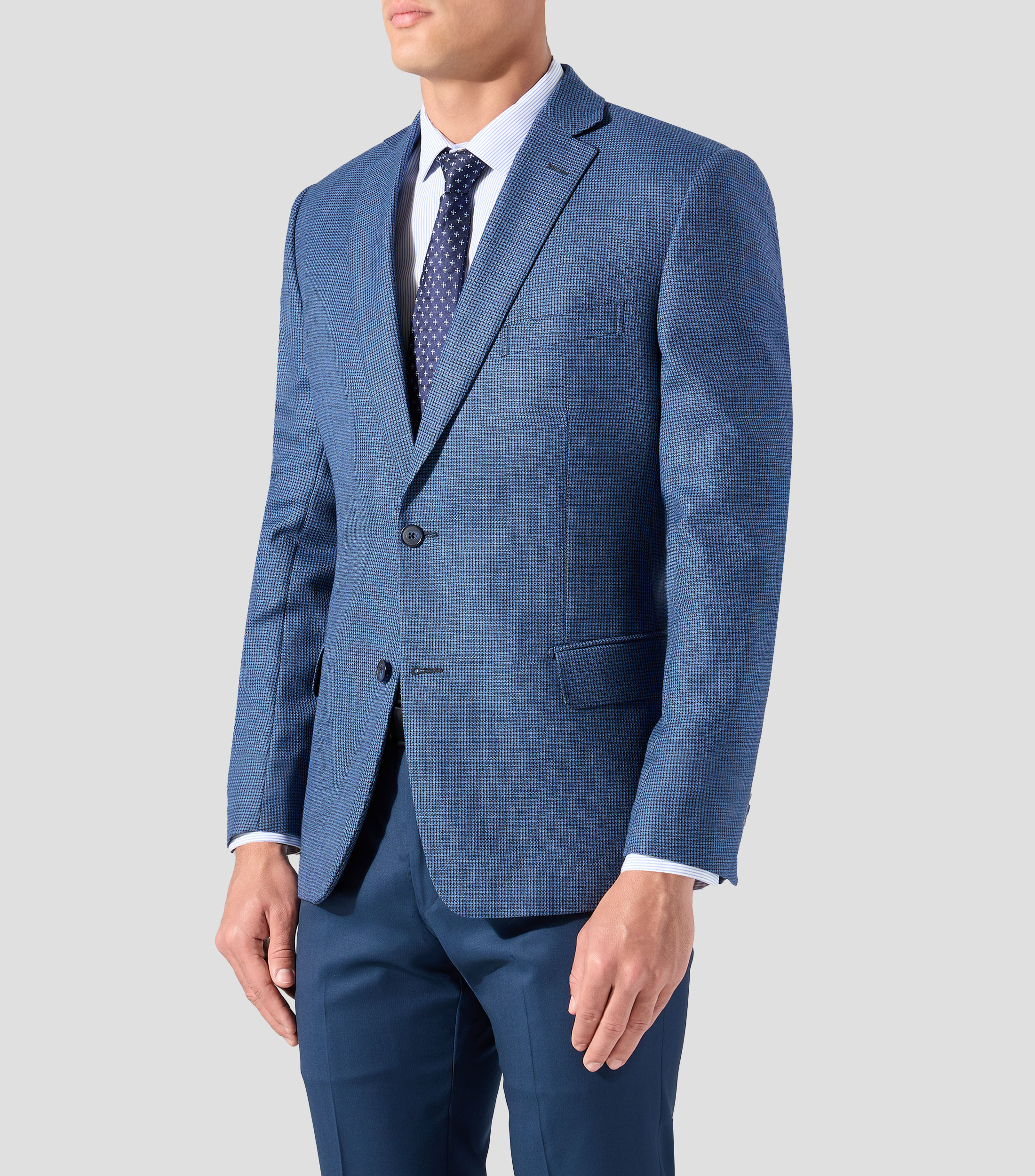 Saco con microdiseño Hombre