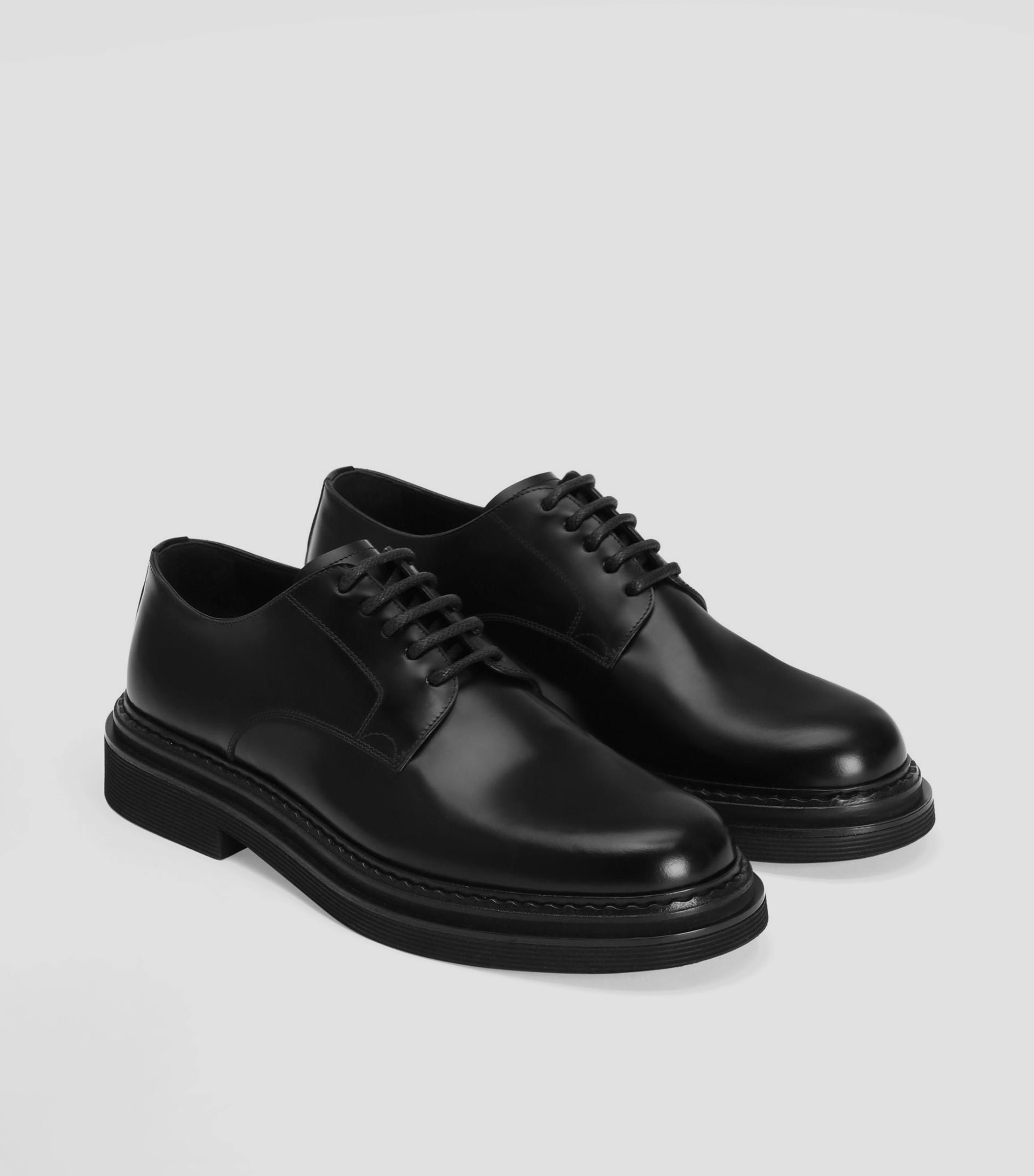 Zapatos Casuales Derby en piel Hombre