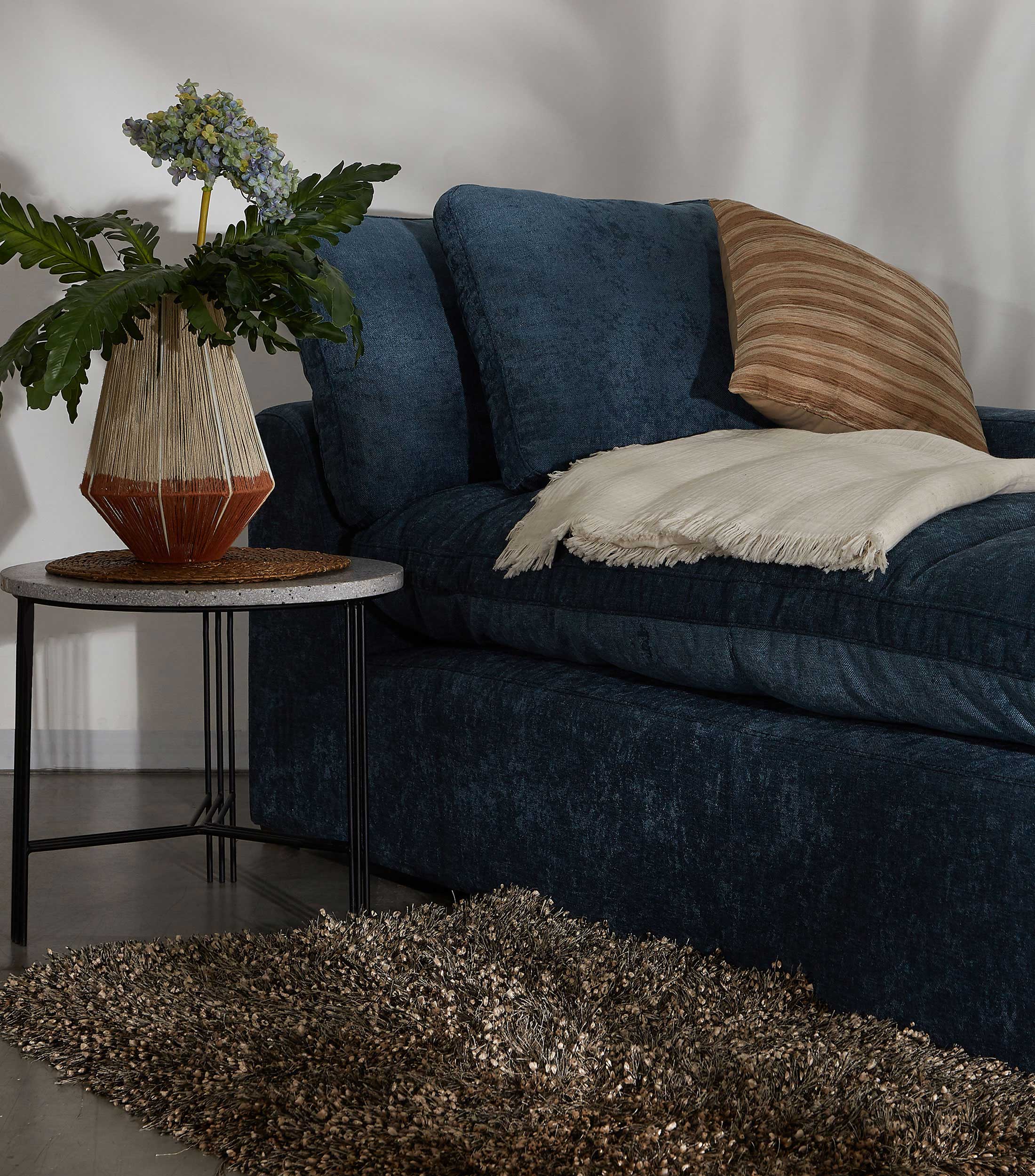 Chaise Longue Derecho Serena Azul