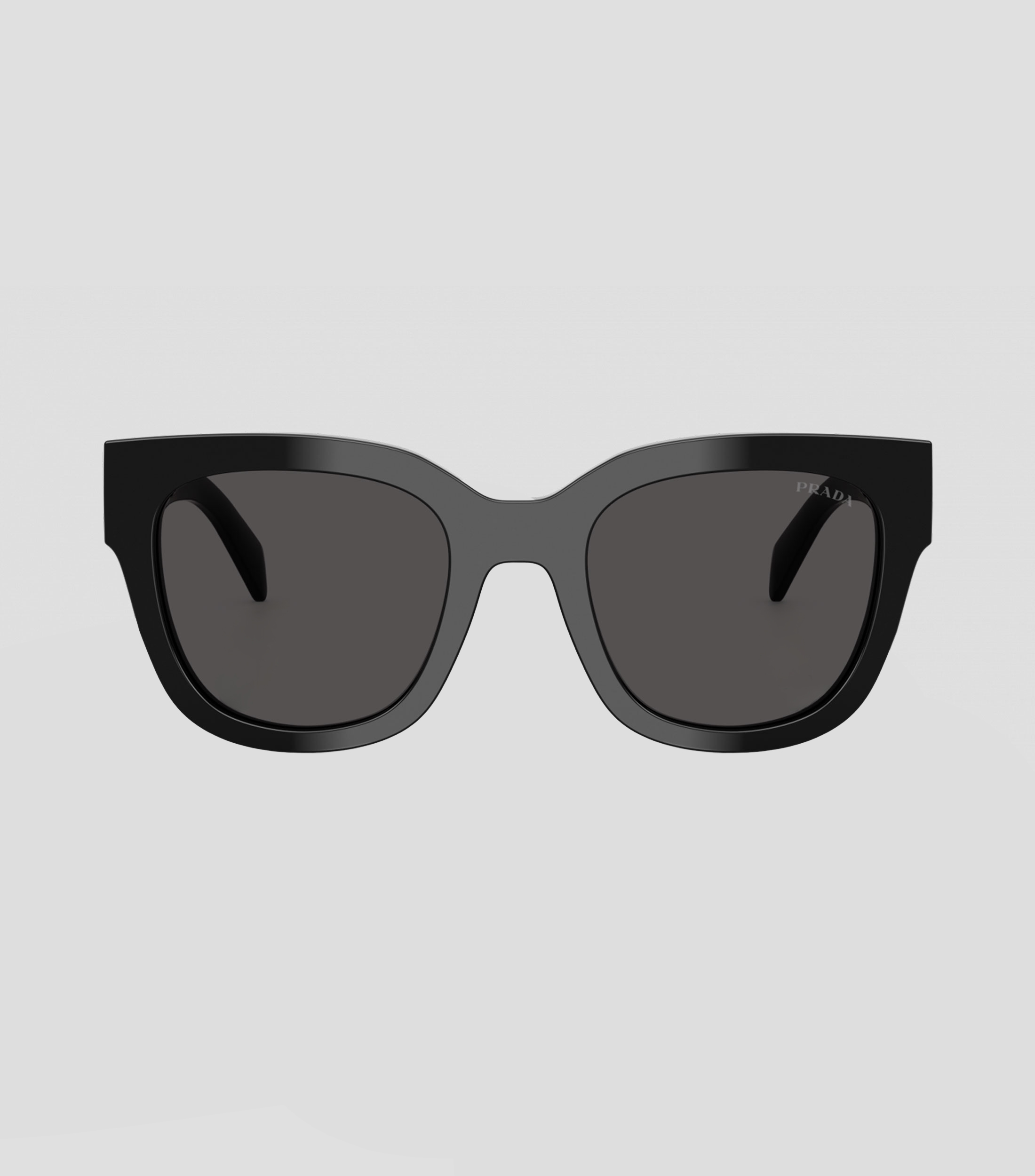 Lentes de sol cuadrados negro Mujer