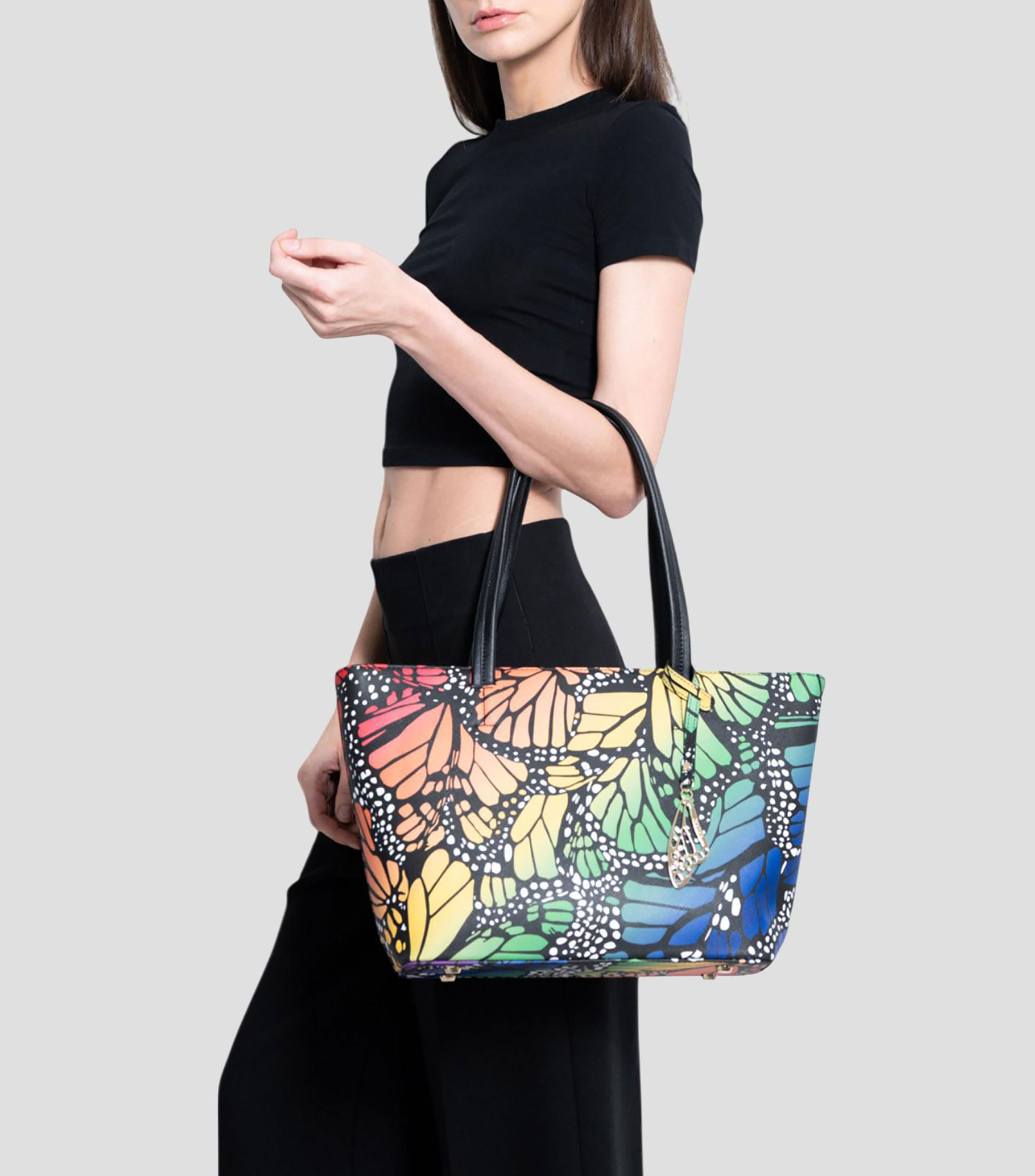 Bolsa Tote Mariposa Macro Pride Mujer