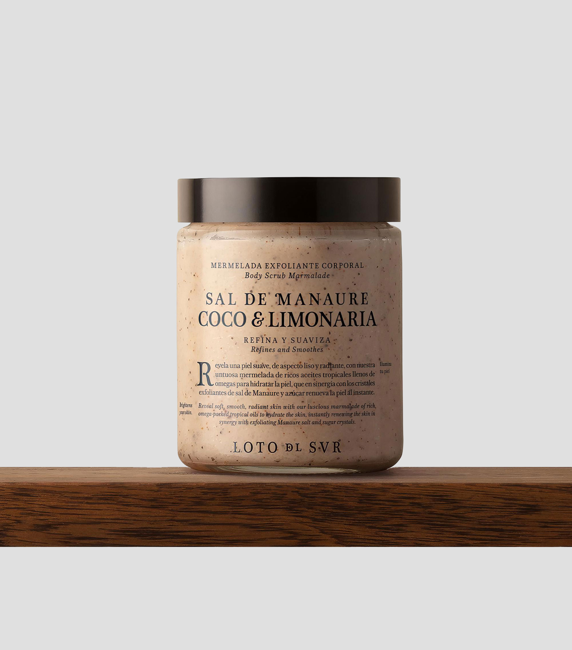 Mermelada Exfoliante Corporal Sal De Manaure, Coco & Limonaria, 230 ml