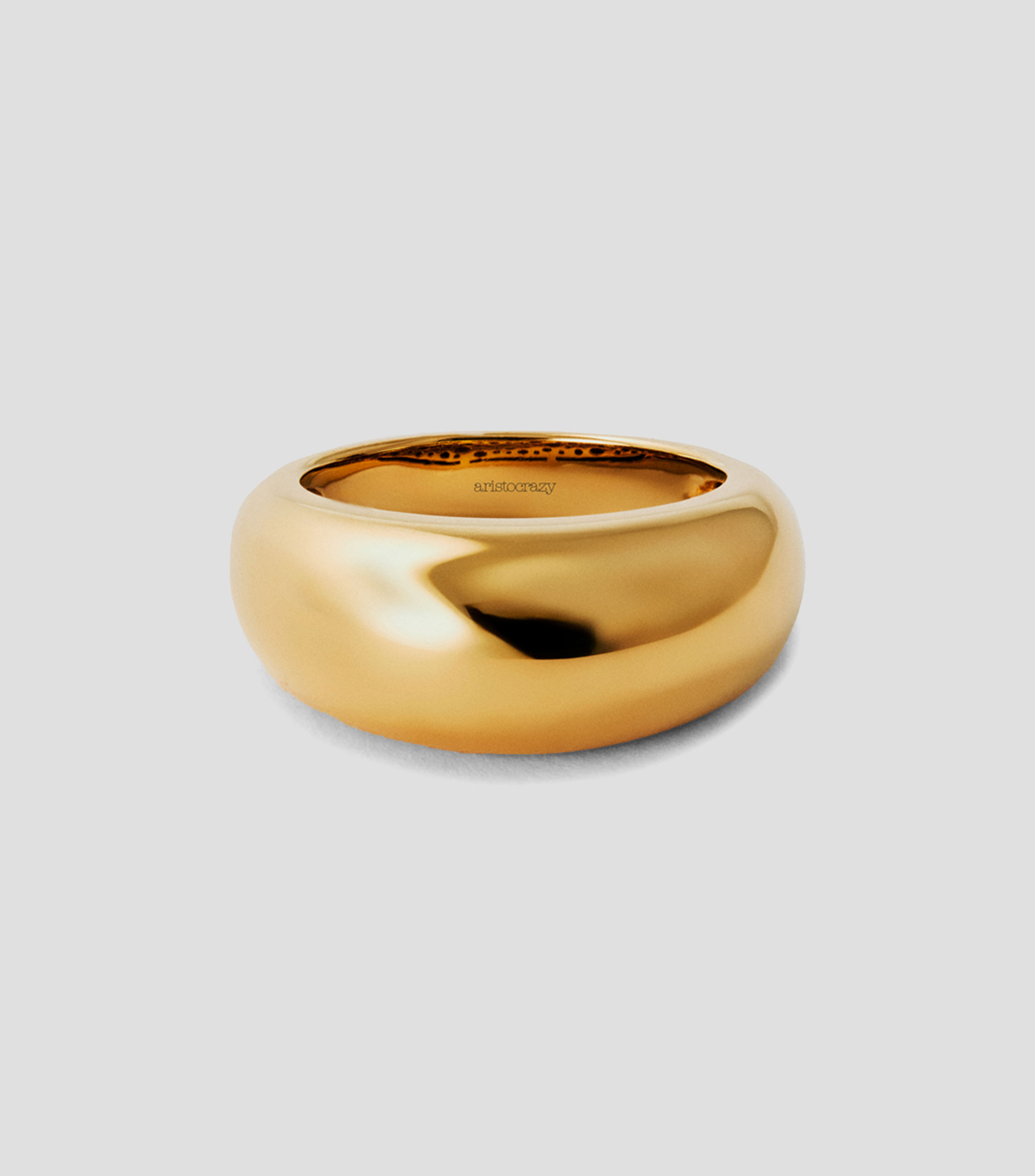 Anillo abombado en Plata .925 Mujer