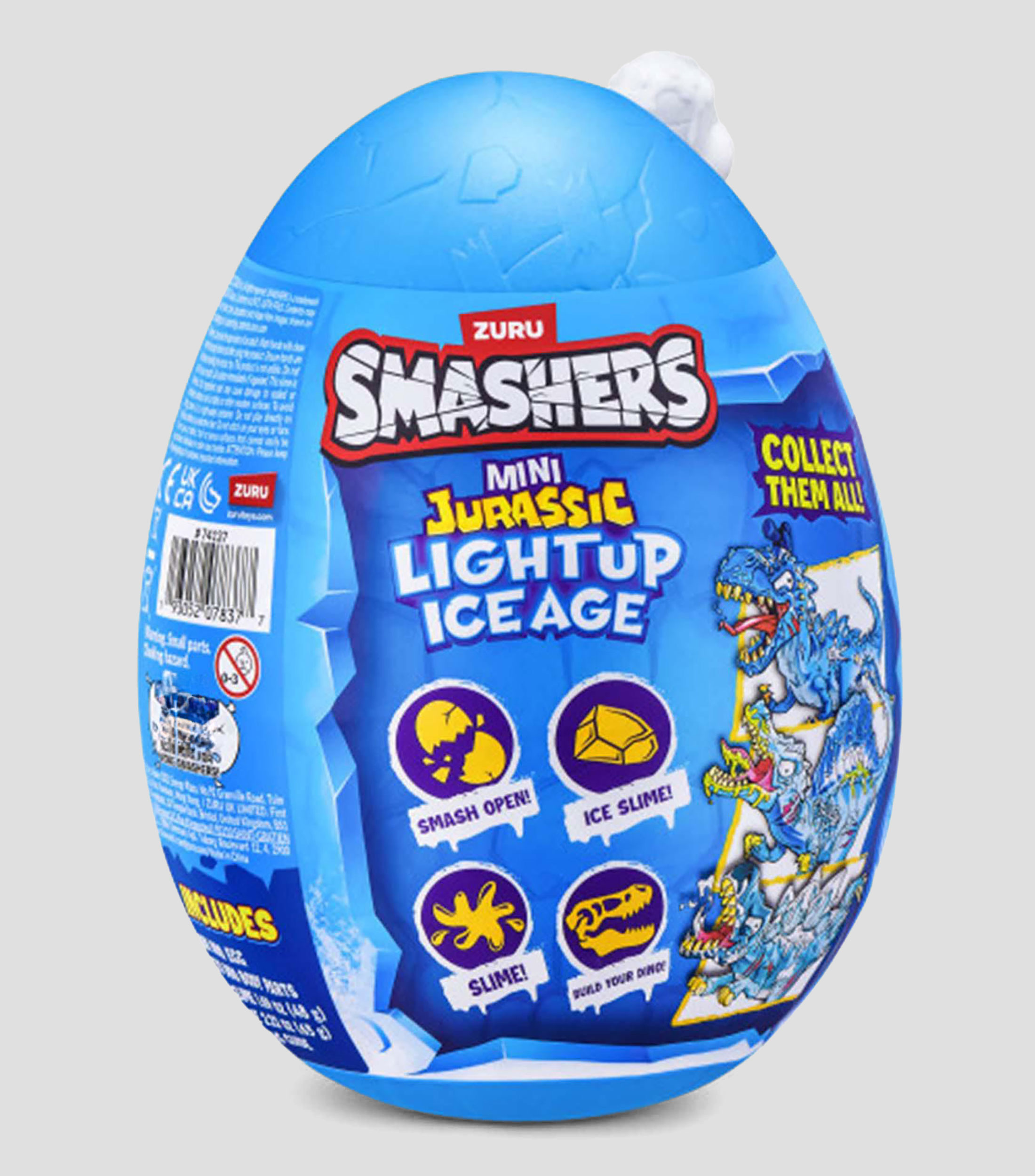 Smashers Mini Jurassic Light Up Ice Age Egg
