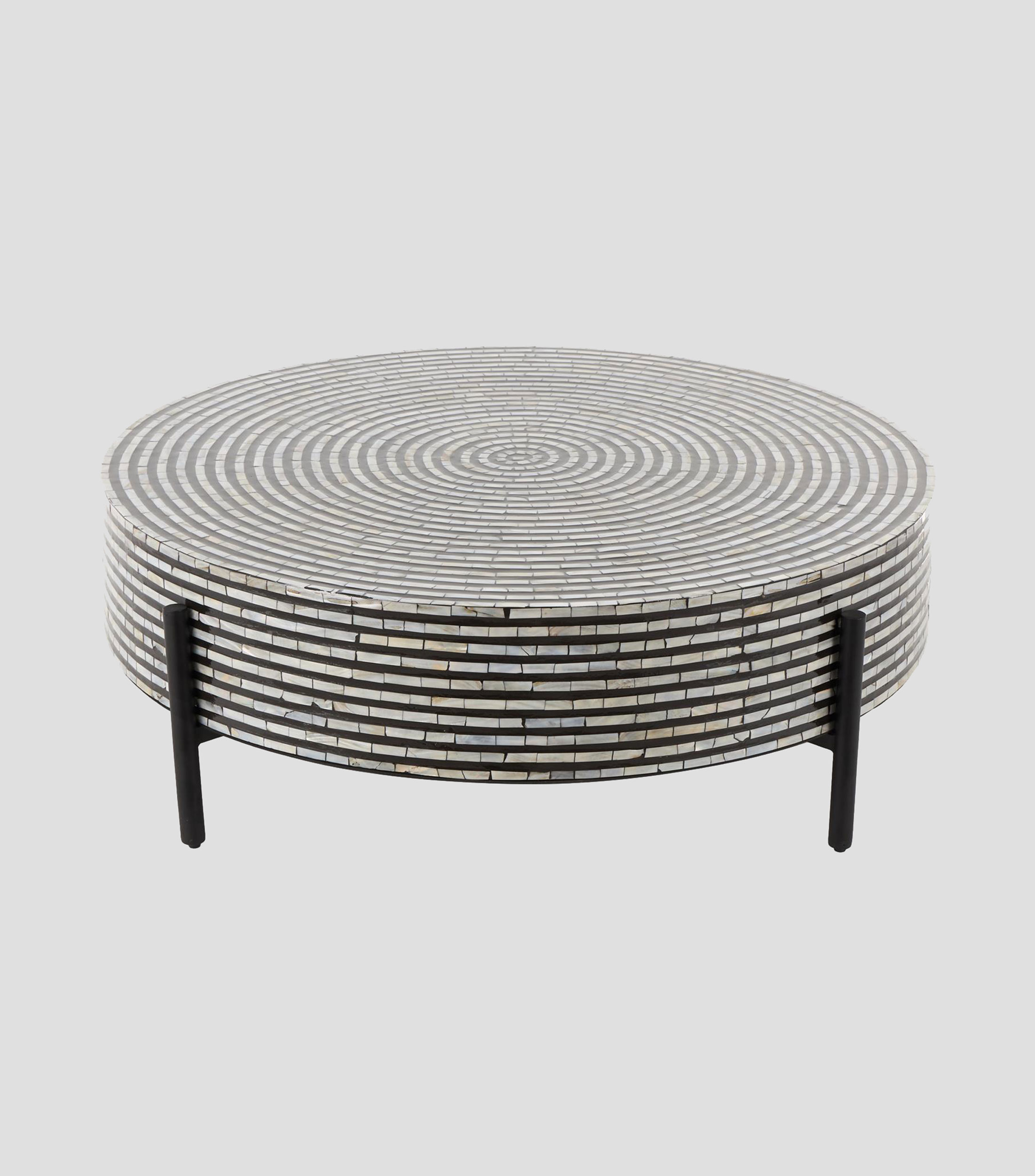 Mesa de centro Mosaico en nácar