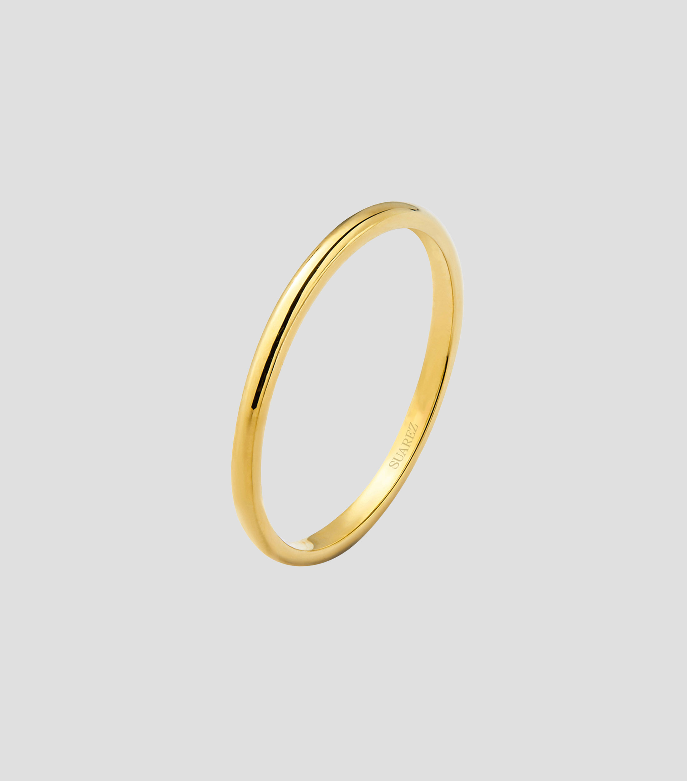 Anillo Alianza de boda en Oro amarillo de 18 Kilates Mujer
