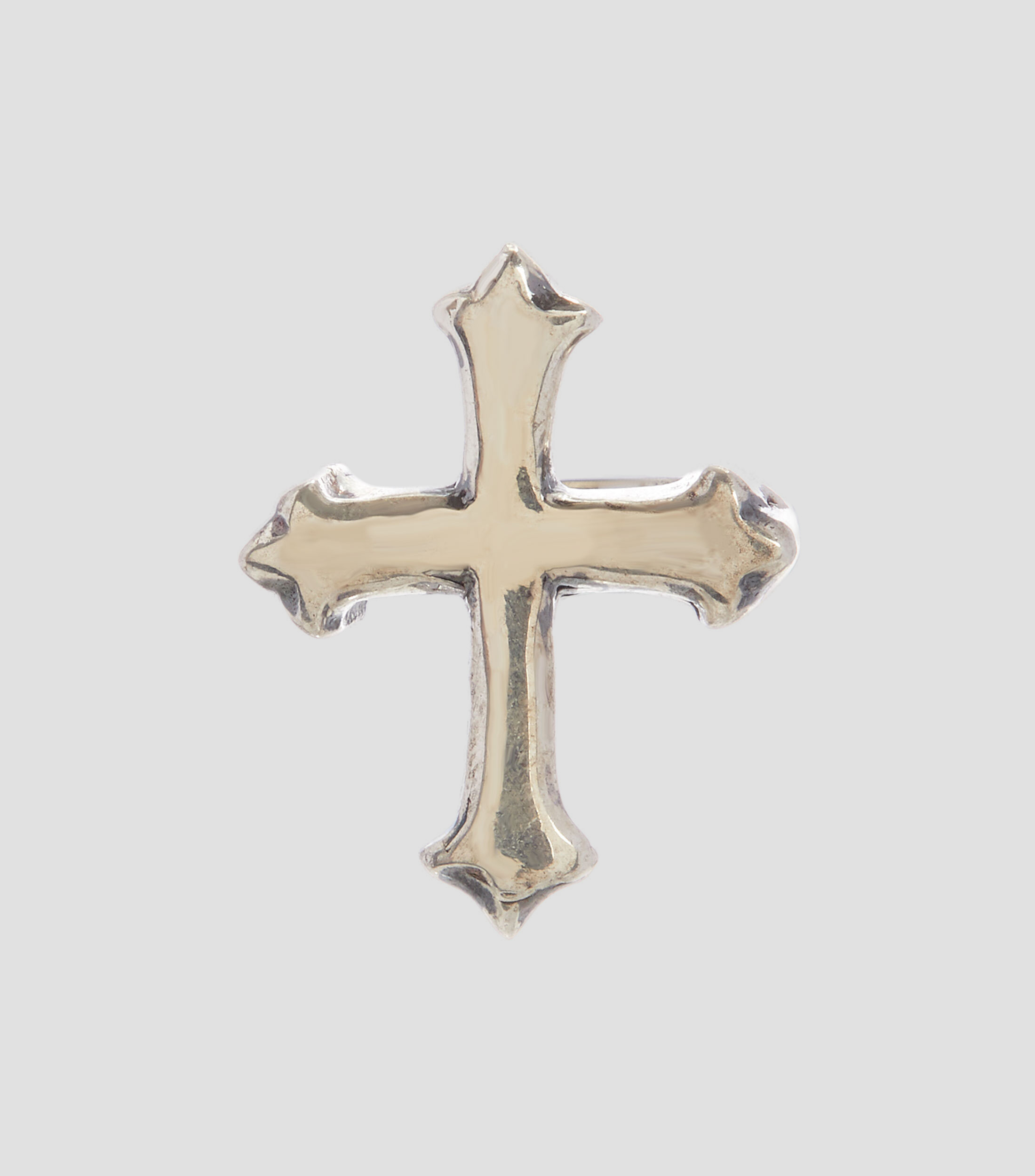 Anillo Single Cross en plata .925 Hombre