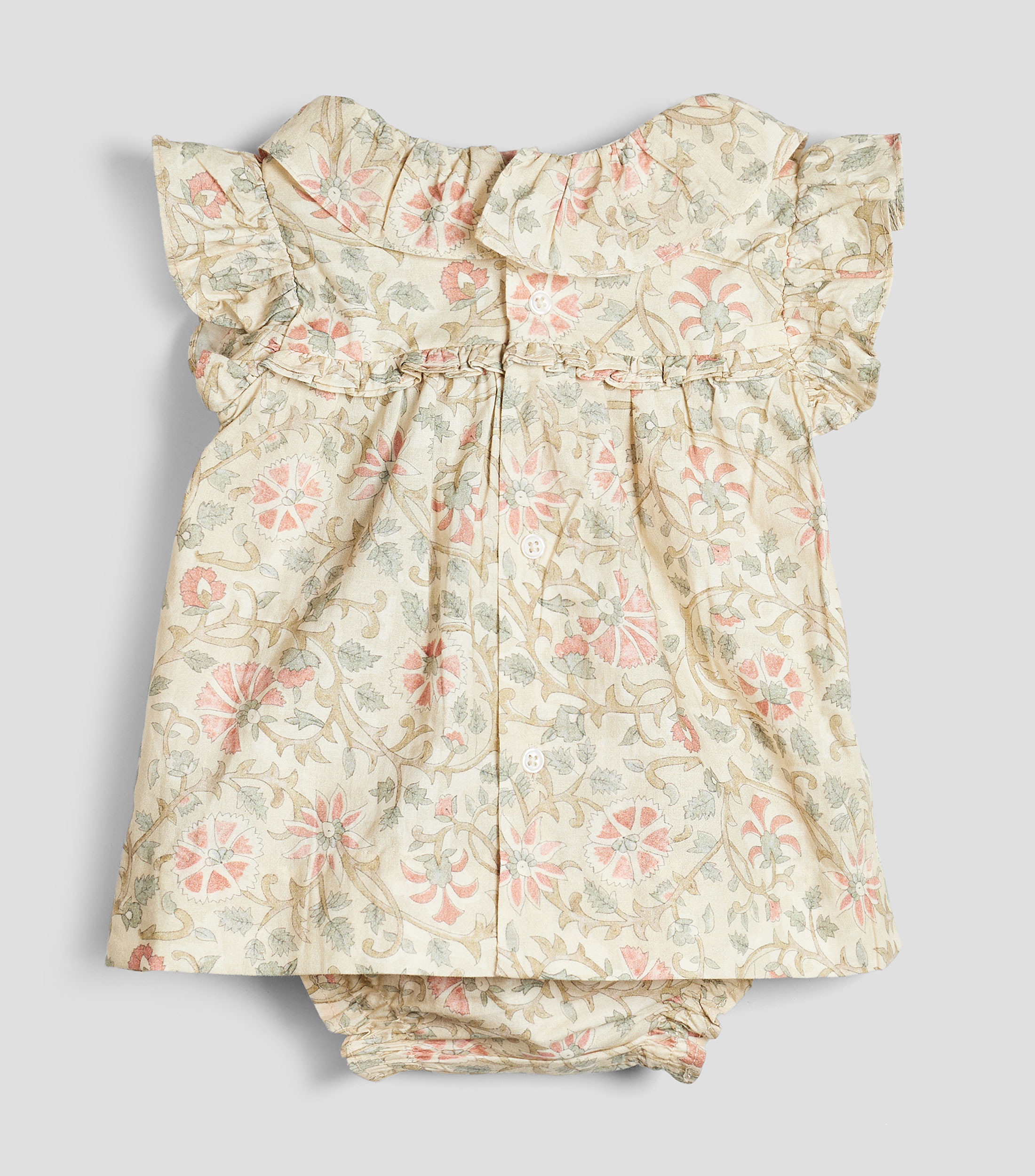 Vestido fantasía manga corta Bebé