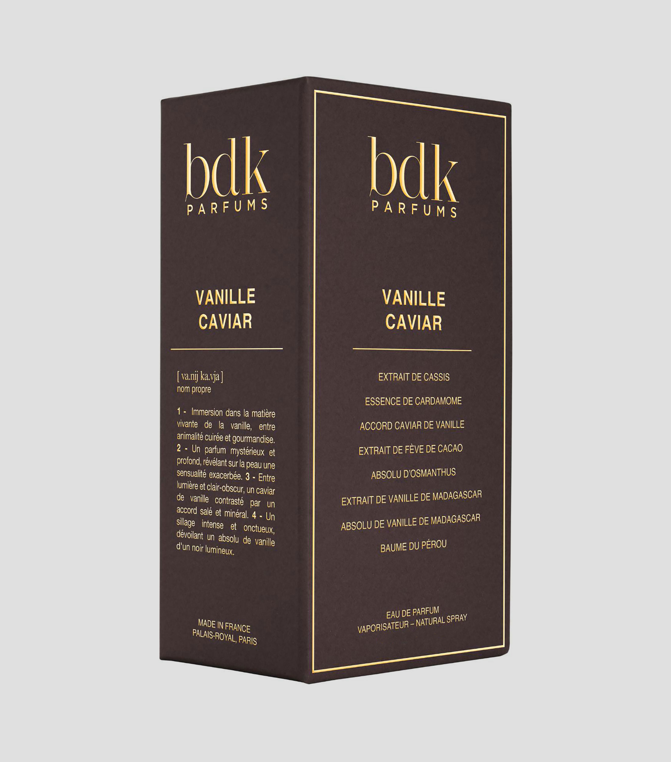 Perfume Vanilla Caviar, Eau de Parfum 100 ml Unisex