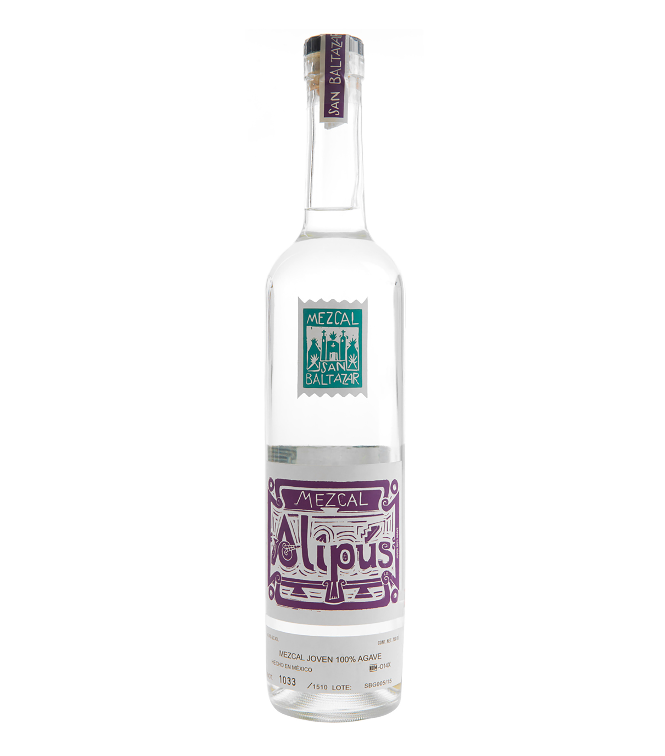 Mezcal Alipús Joven San Baltazar, 750 ml