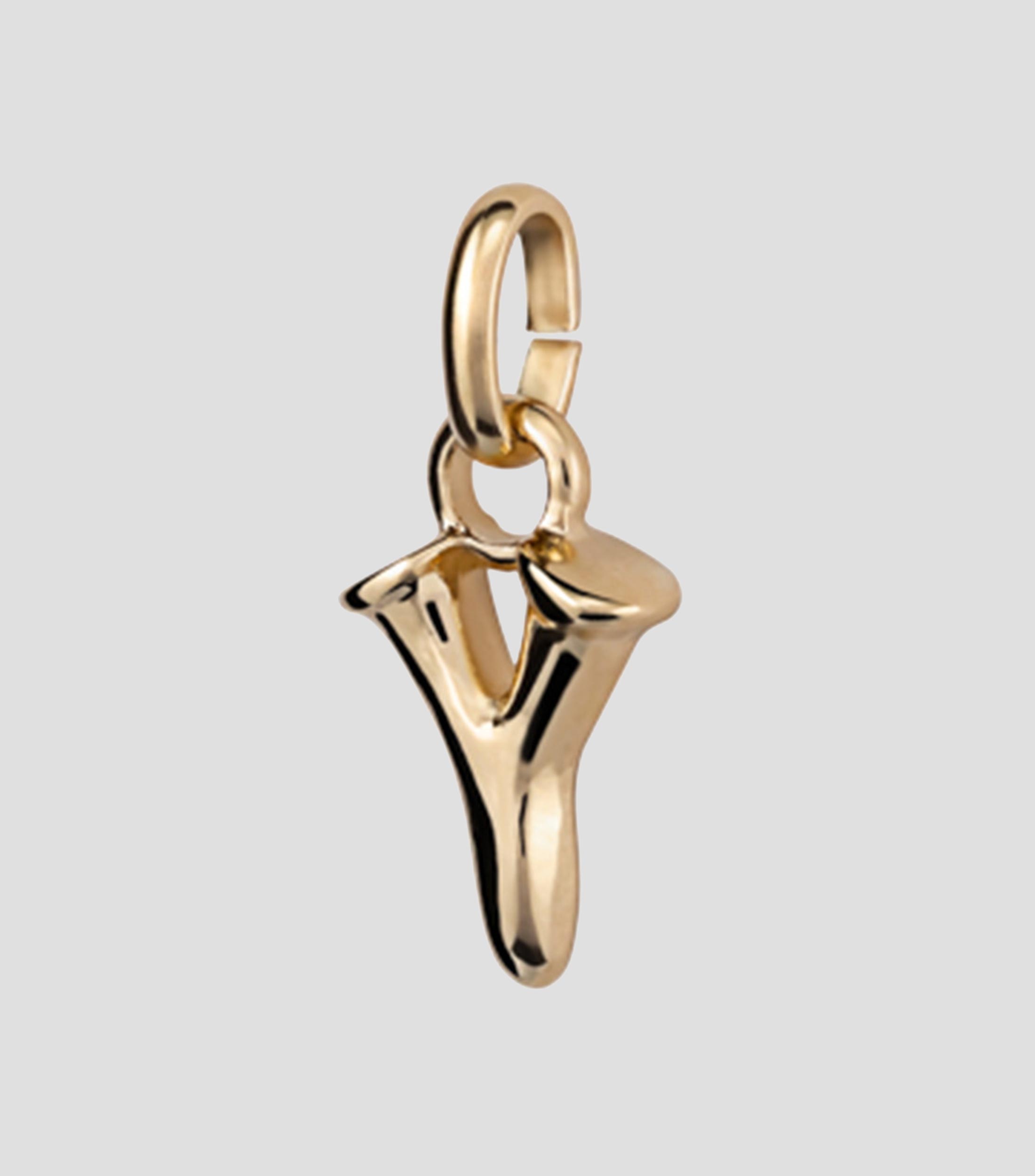 Charm letra Y con argolla Mujer