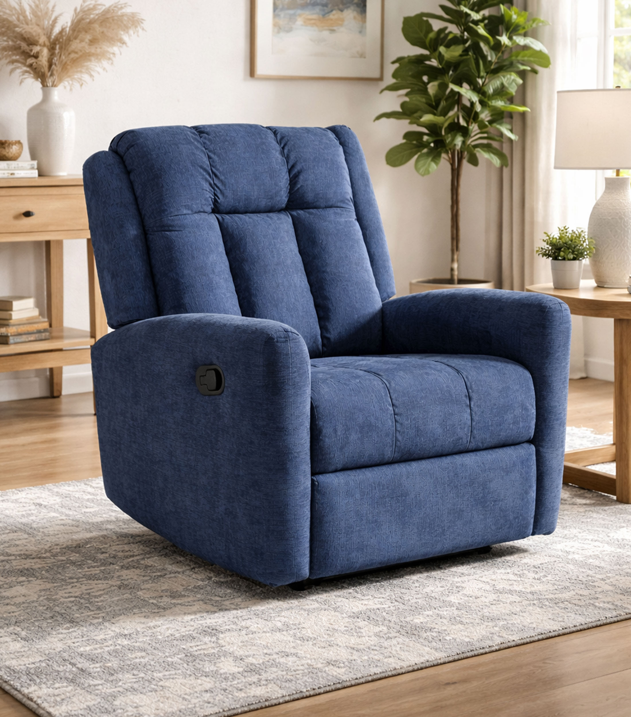 Sillón Reclinable Baldor Azul