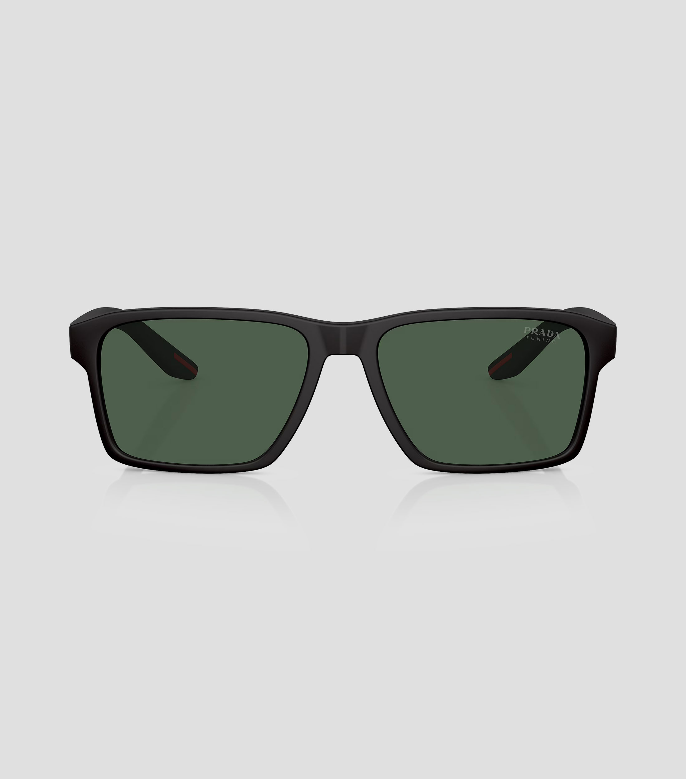 Lentes de sol rectangulares Linea Rossa negro Hombre