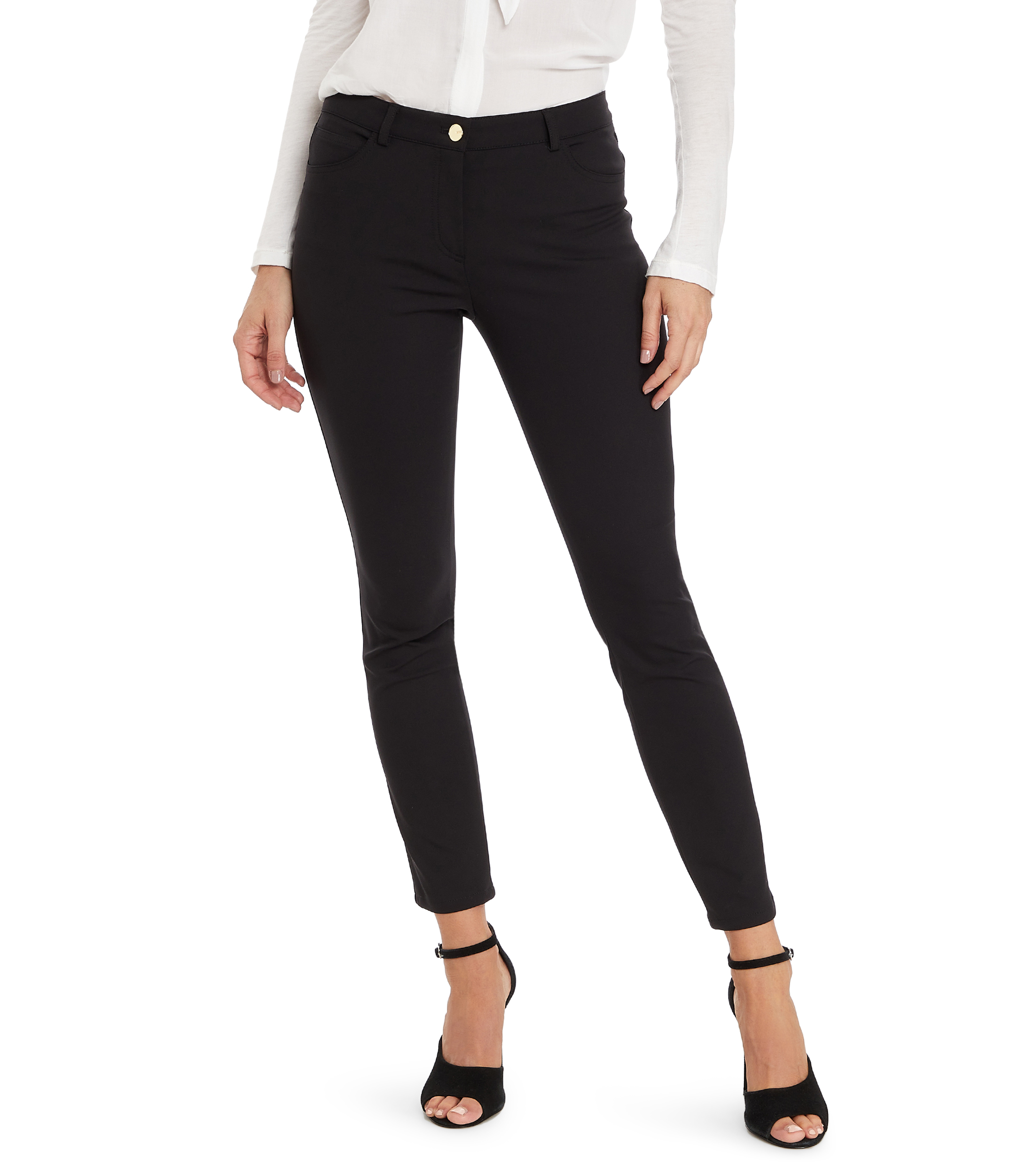 Pantalon Jean Escada Taille 46 - Occasion Très Bon état, Coupe Jolie Et Féminine