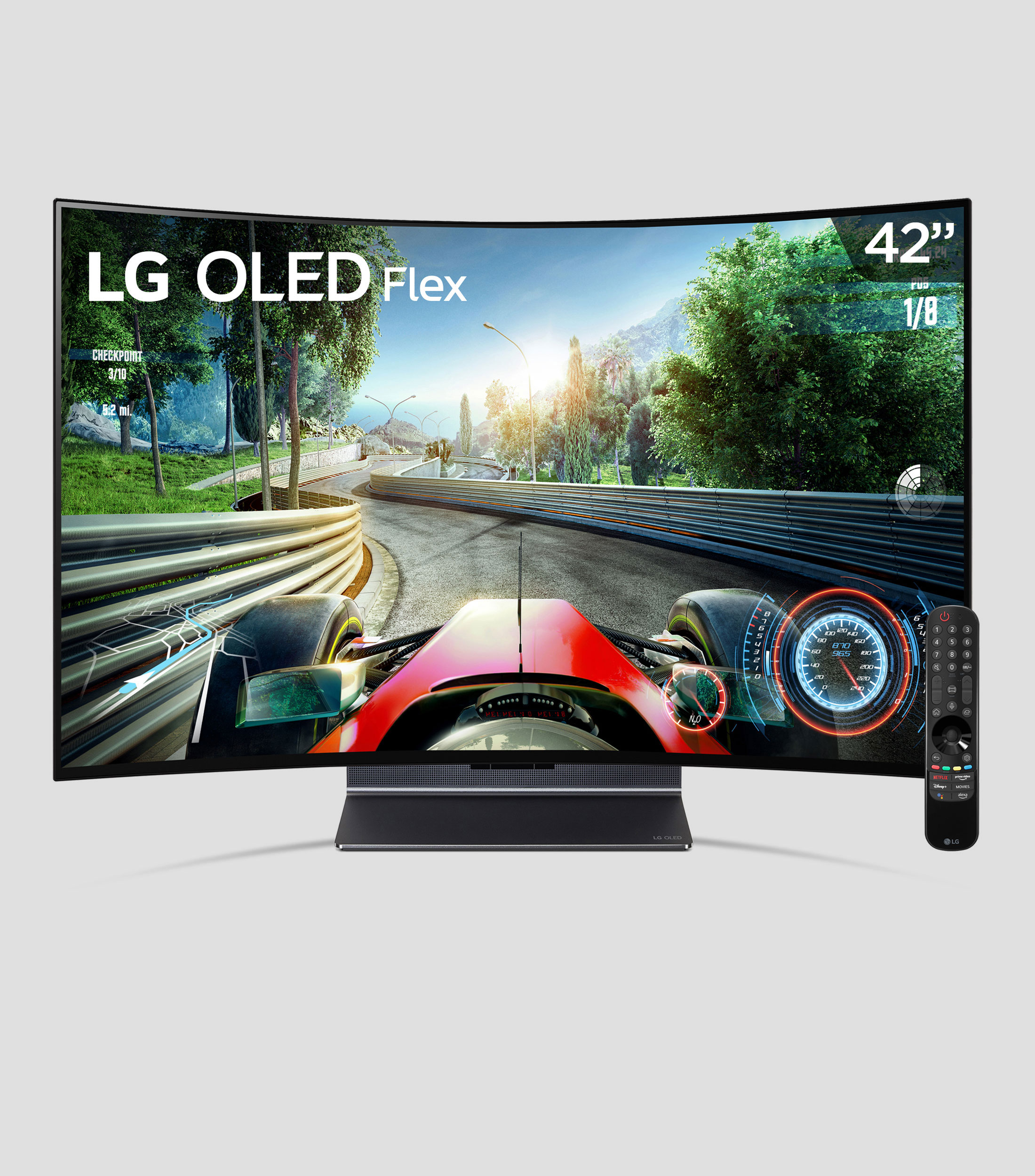 LG: Pantalla 42 Pulgadas Plana OLED Flex 4K Negra 42LX3QPSA | El ...