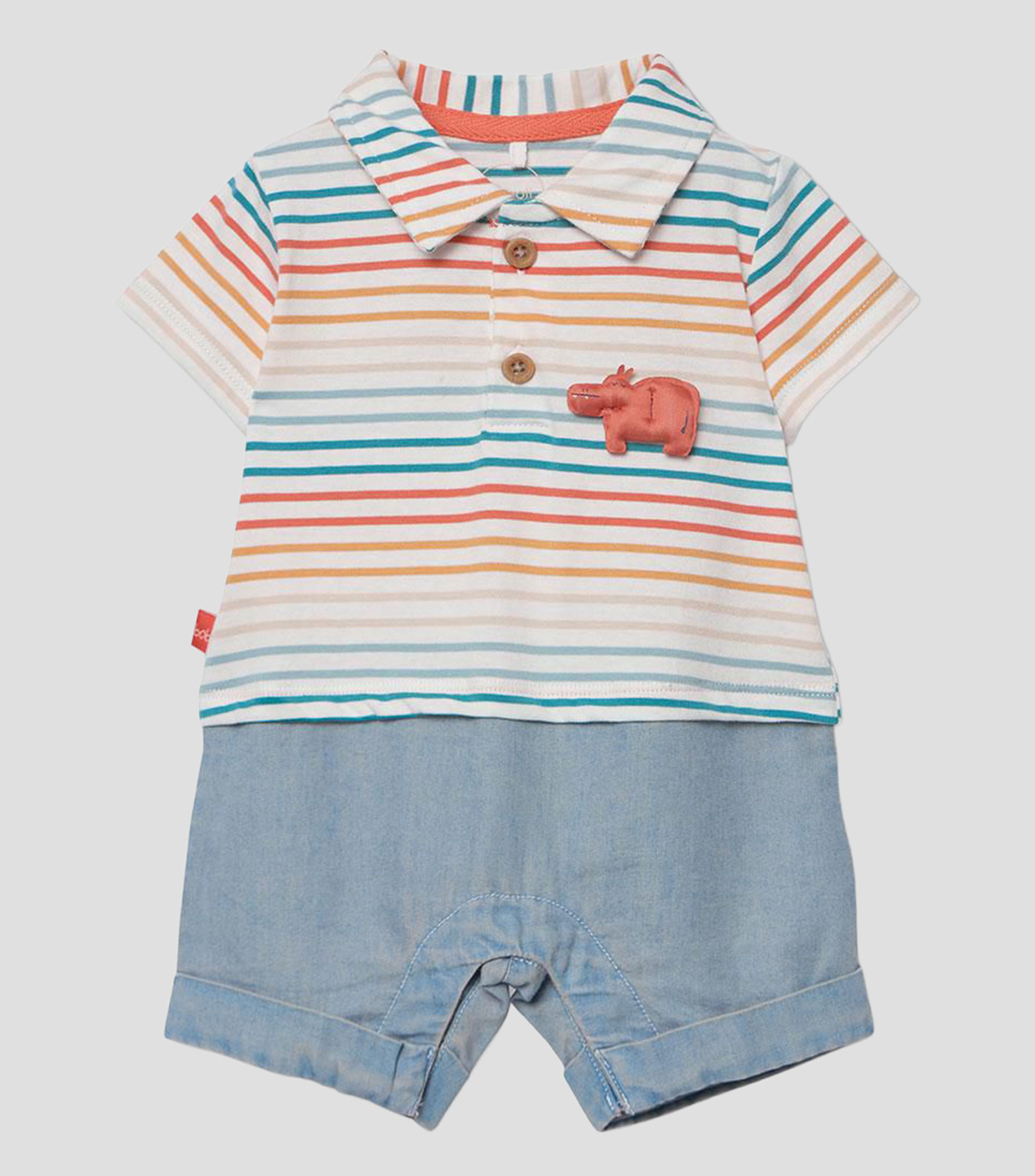 Mameluco estampado Bebé
