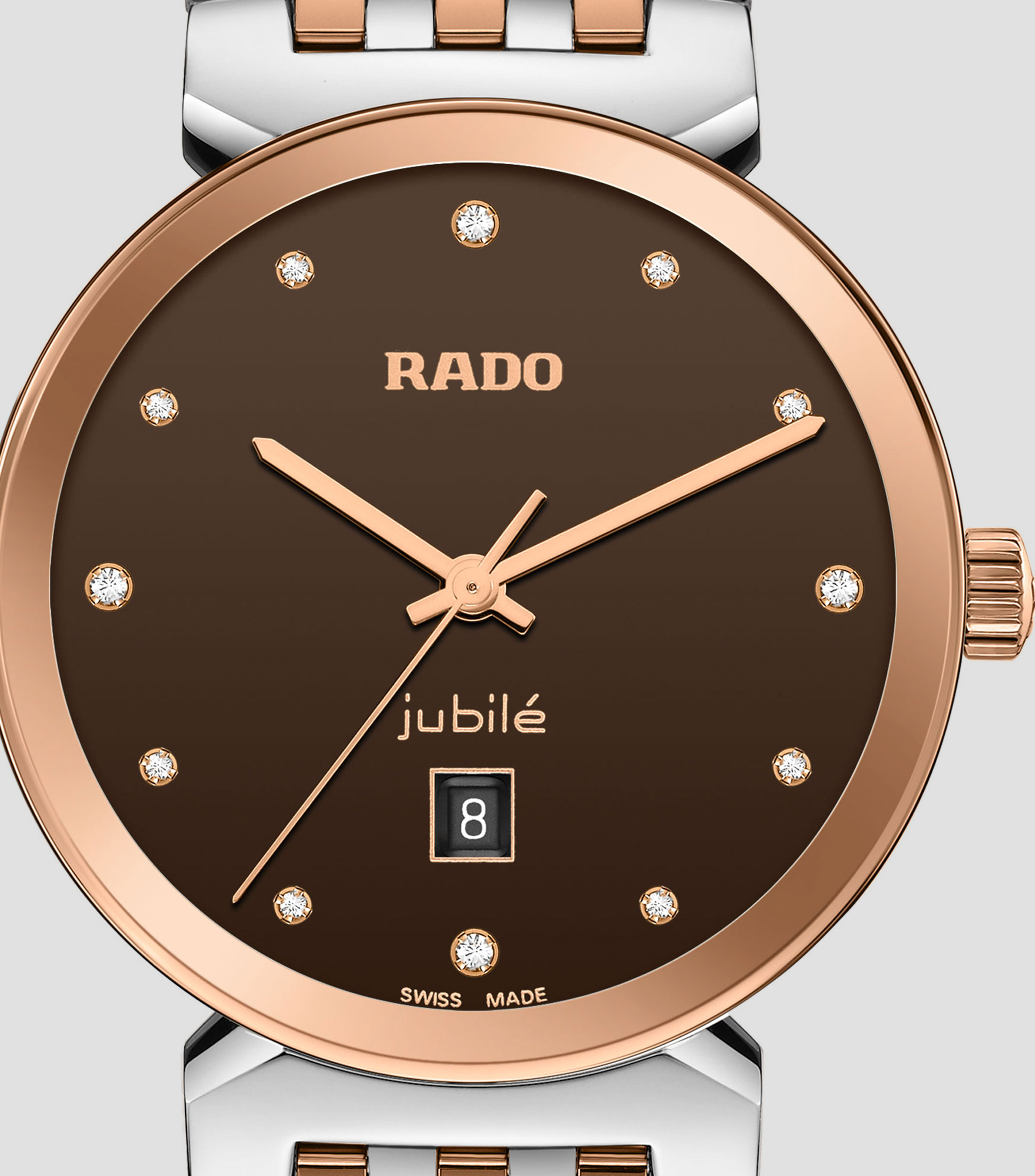 Reloj para Mujer Cuarzo Florence Diamonds Classic Carátula Café