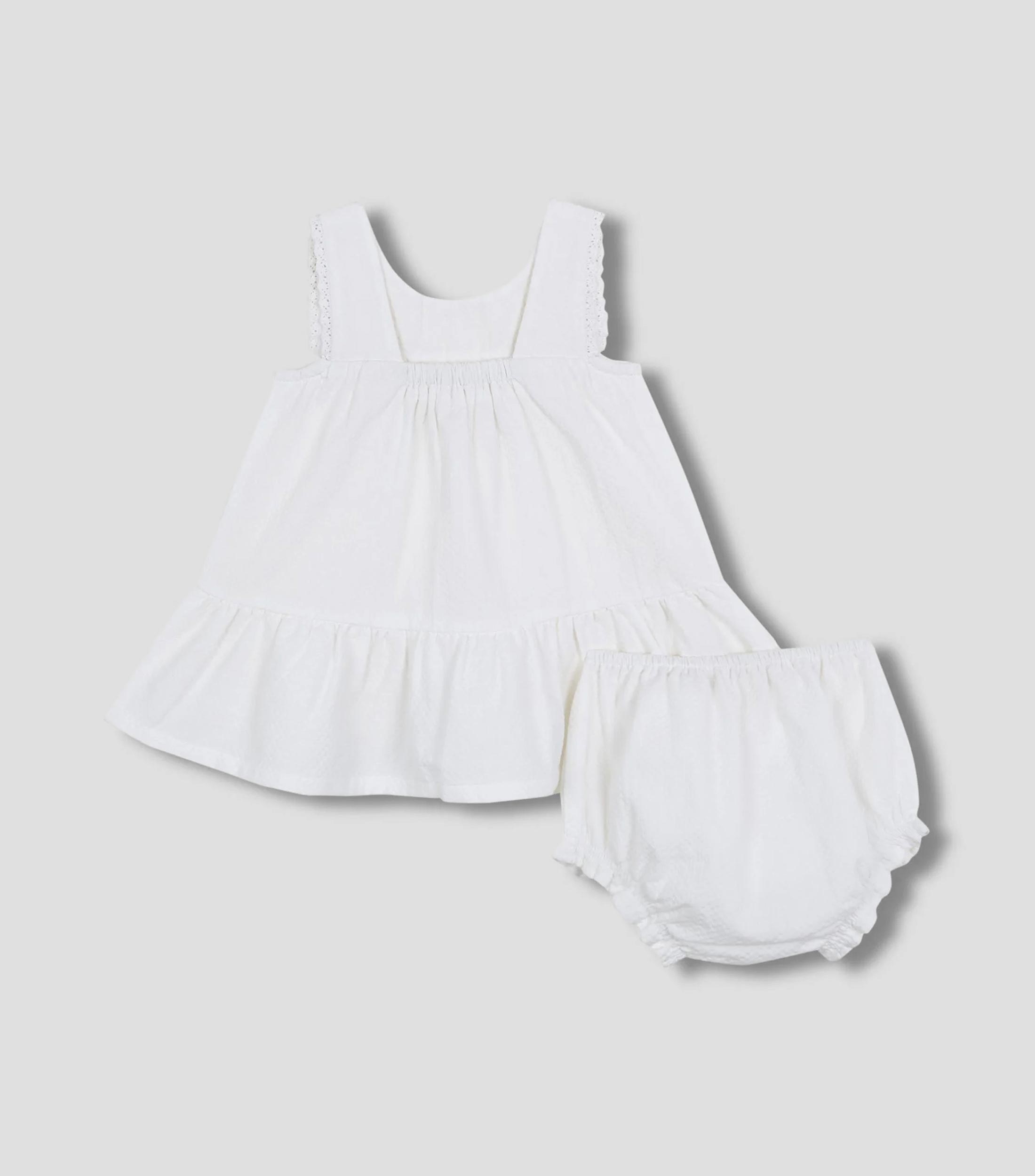 Vestido liso Bebé