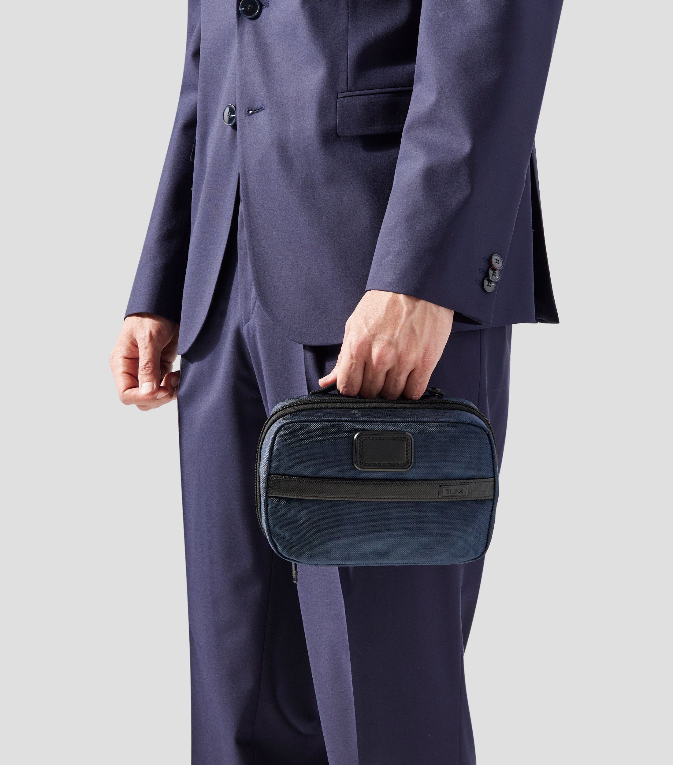 Neceser Alpha Navy lisa Hombre