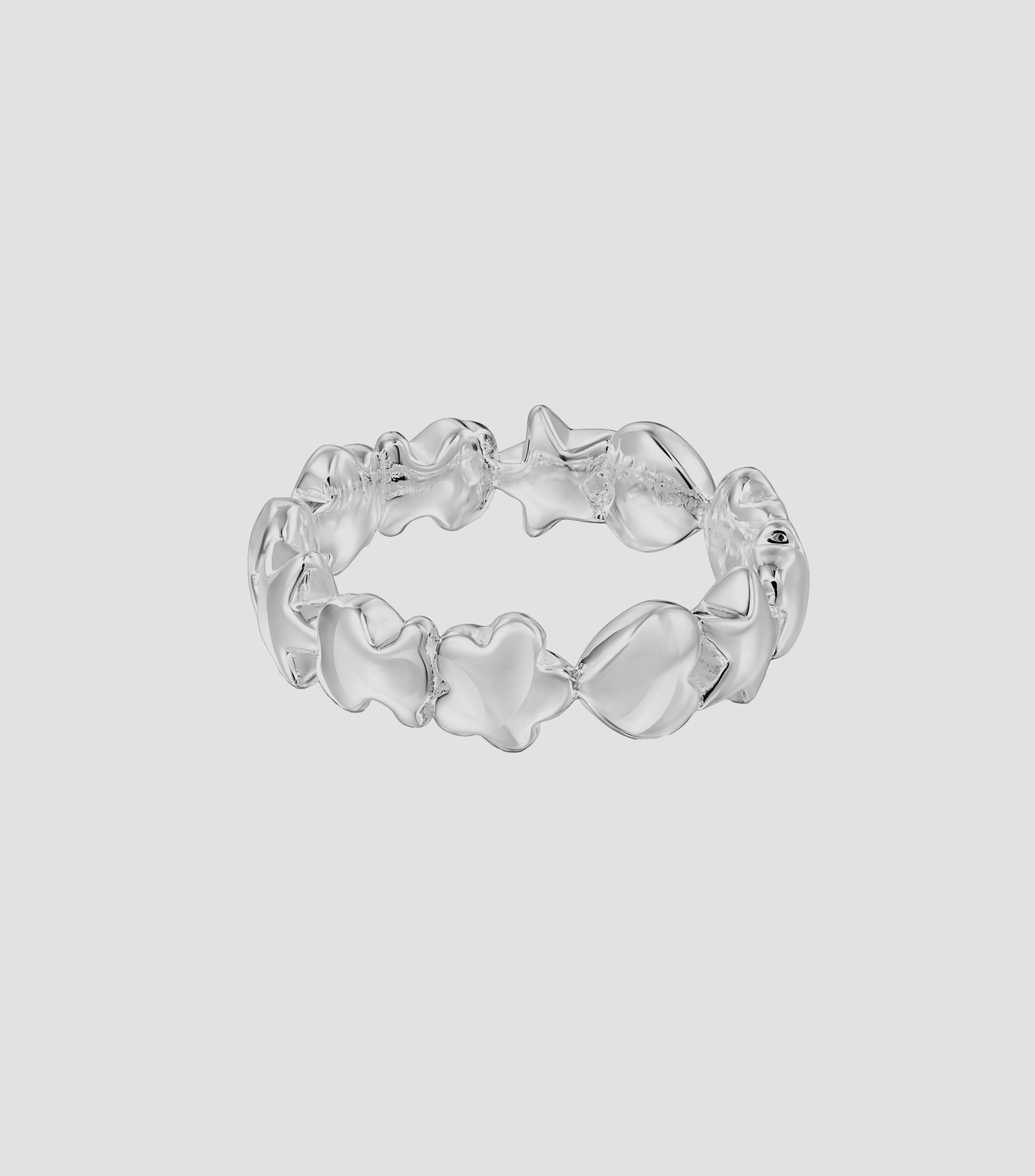Anillo en plata de primera ley Mini Icons Mujer