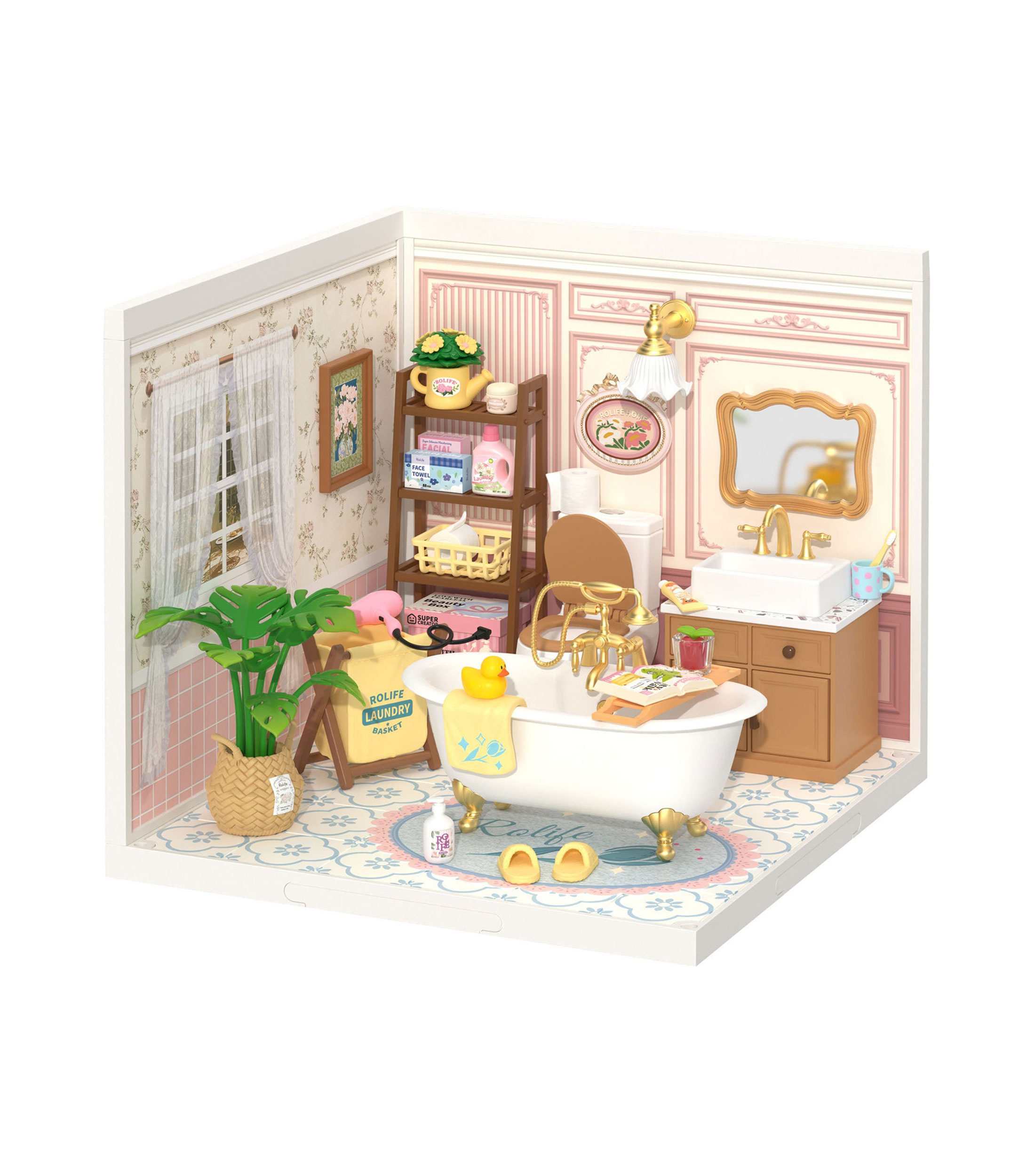 Armable 3D Baño de Burbujas Pop