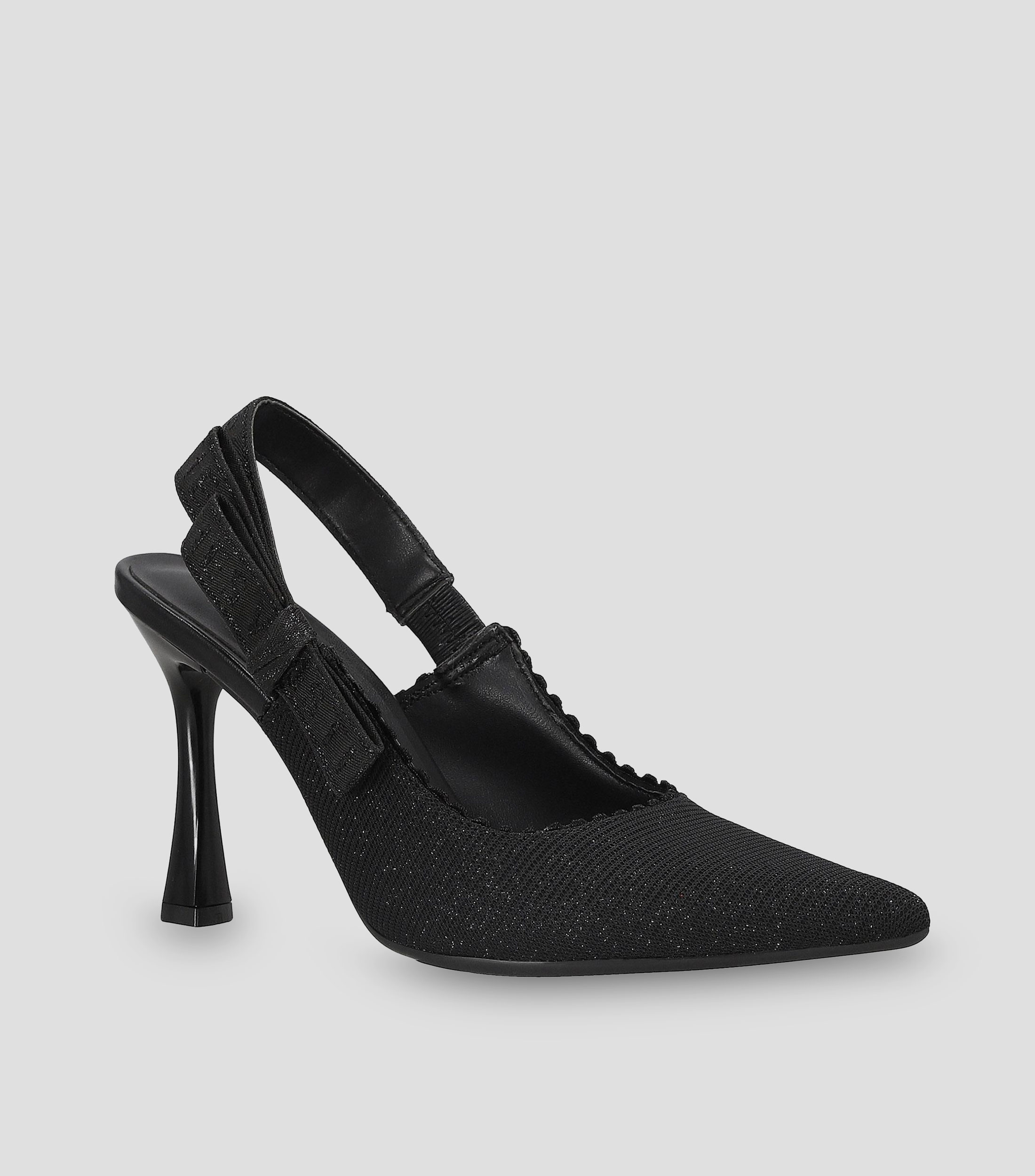 Zapatillas con tacón alto de aguja Mujer