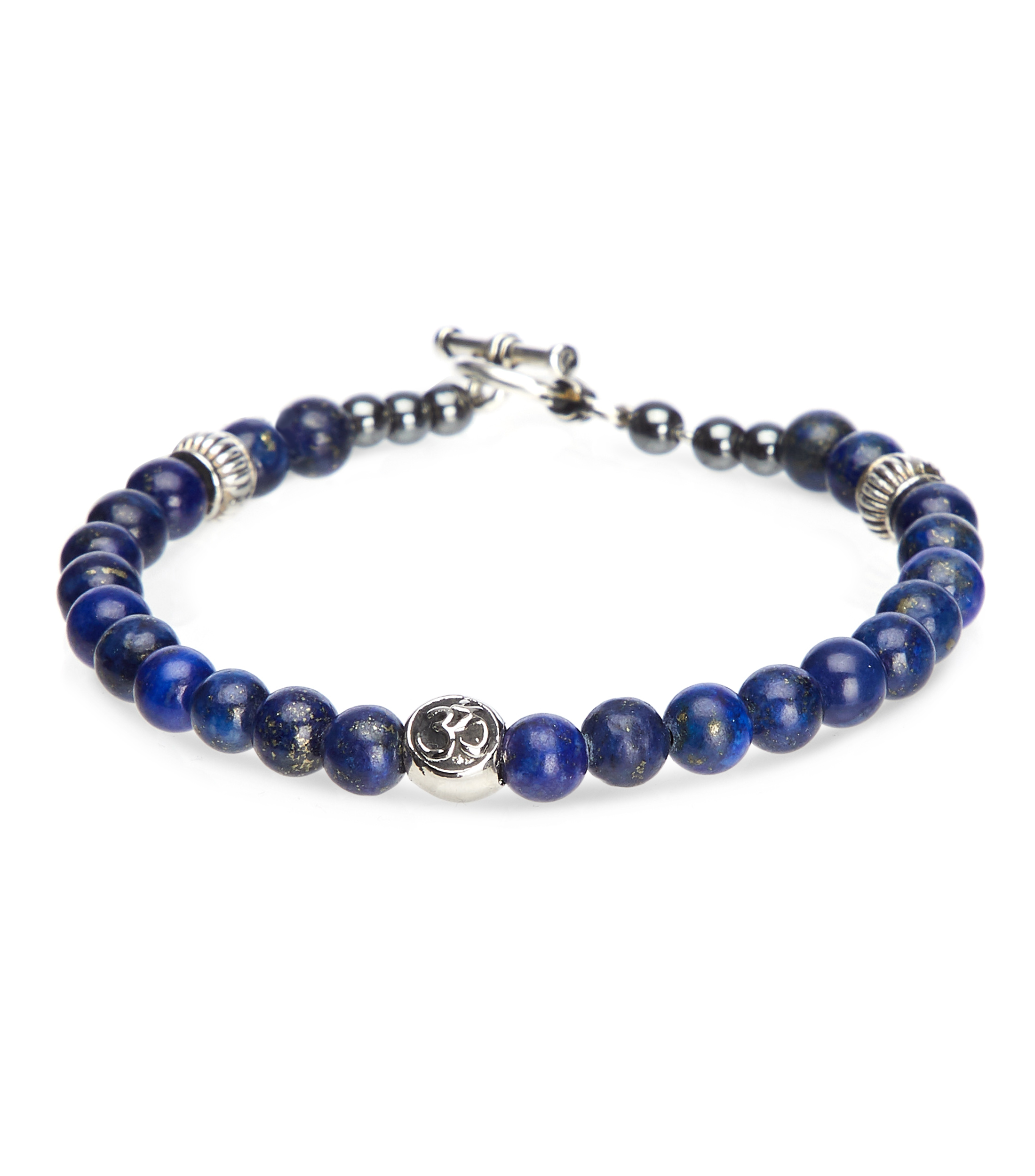 Pulsera con lapislázuli Hombre