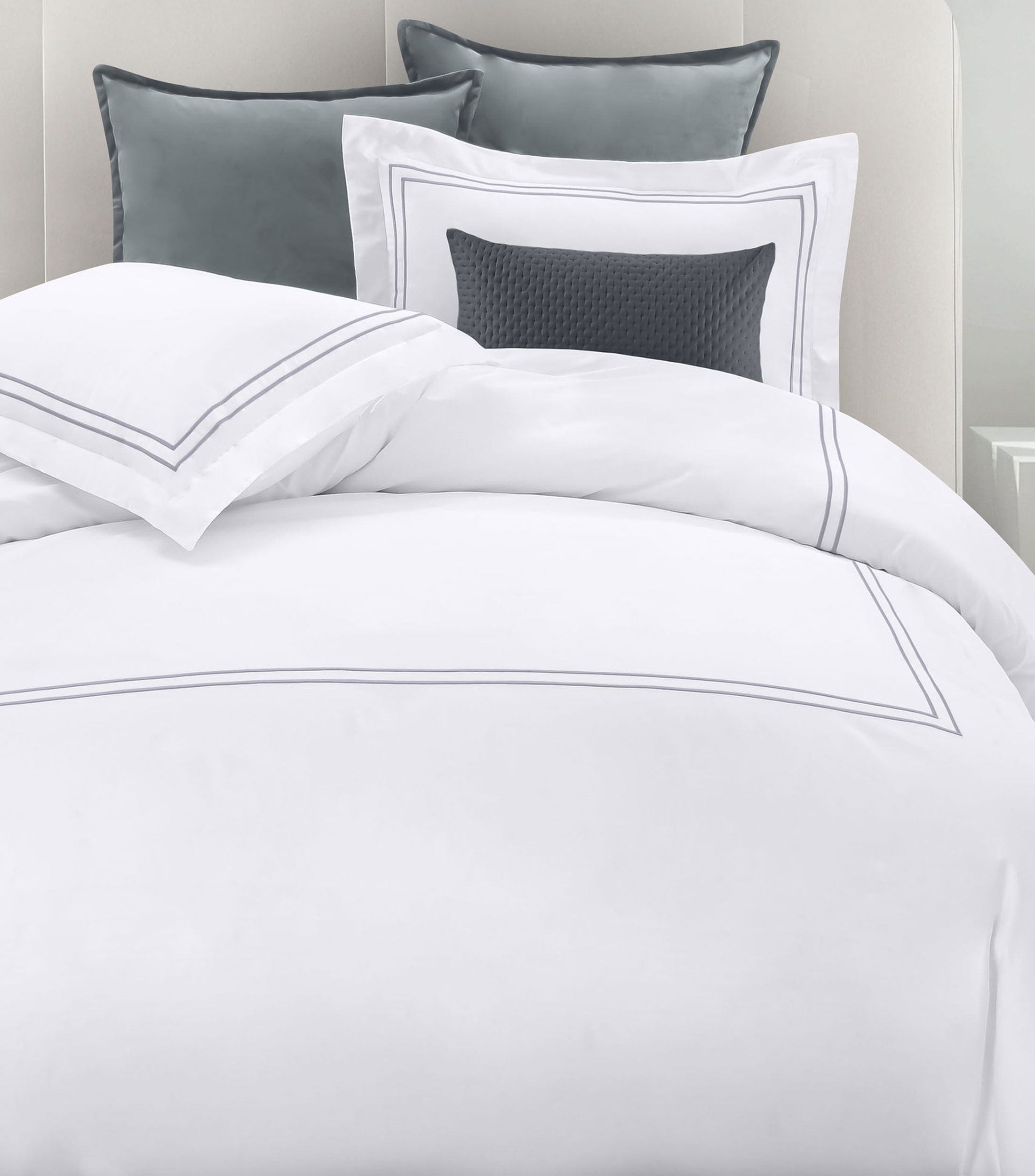 Funda para Almohada King Size de Algodon Andersen Blanca
