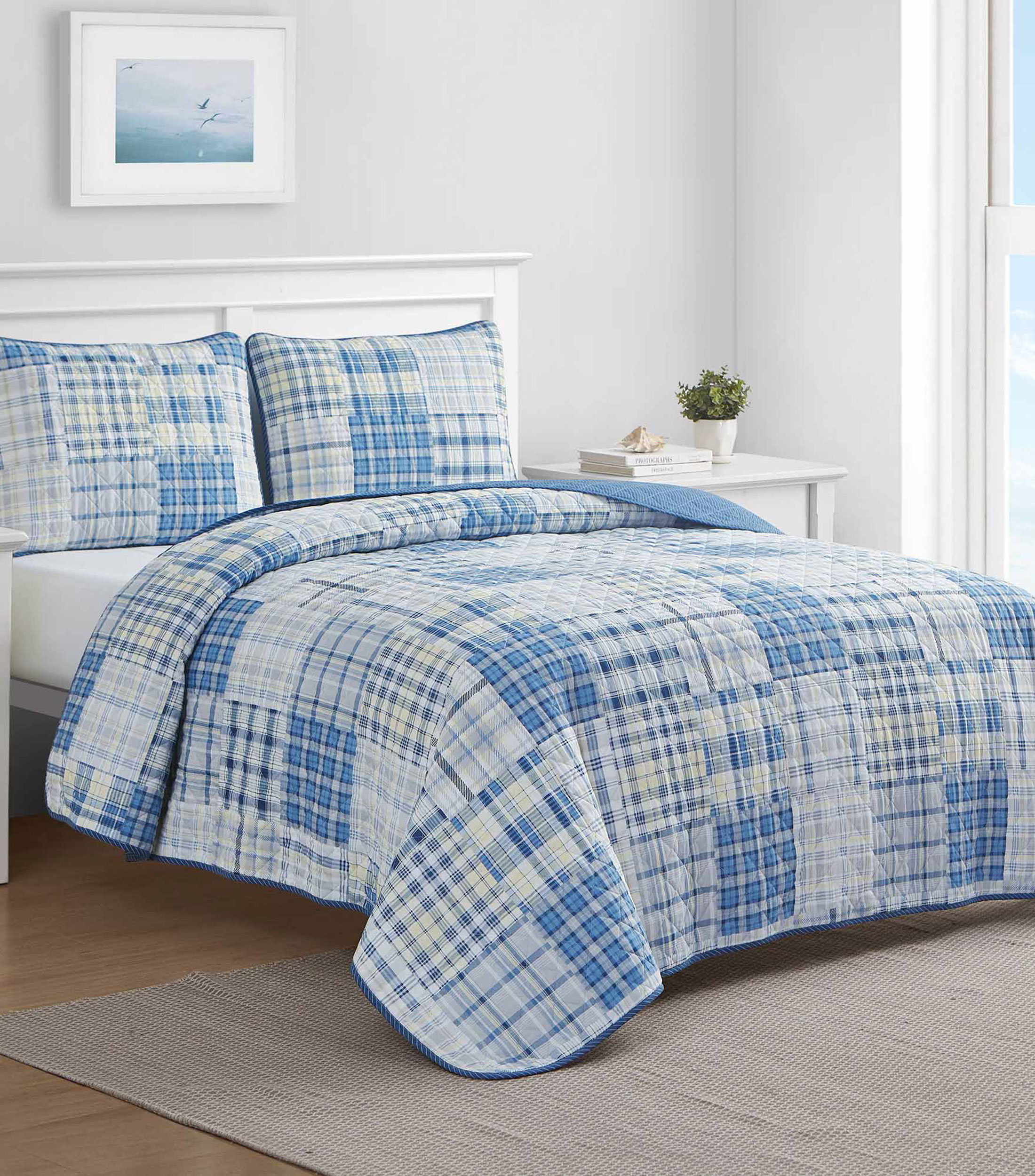 Colcha King Size Raeford Azul