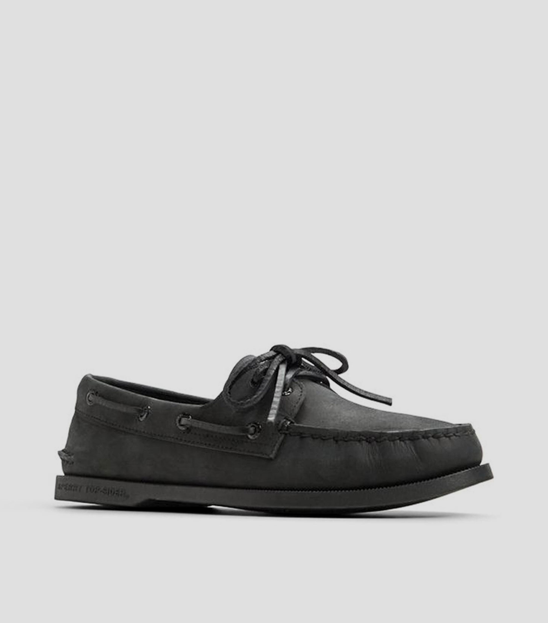 Mocasines en piel con cordon Hombre