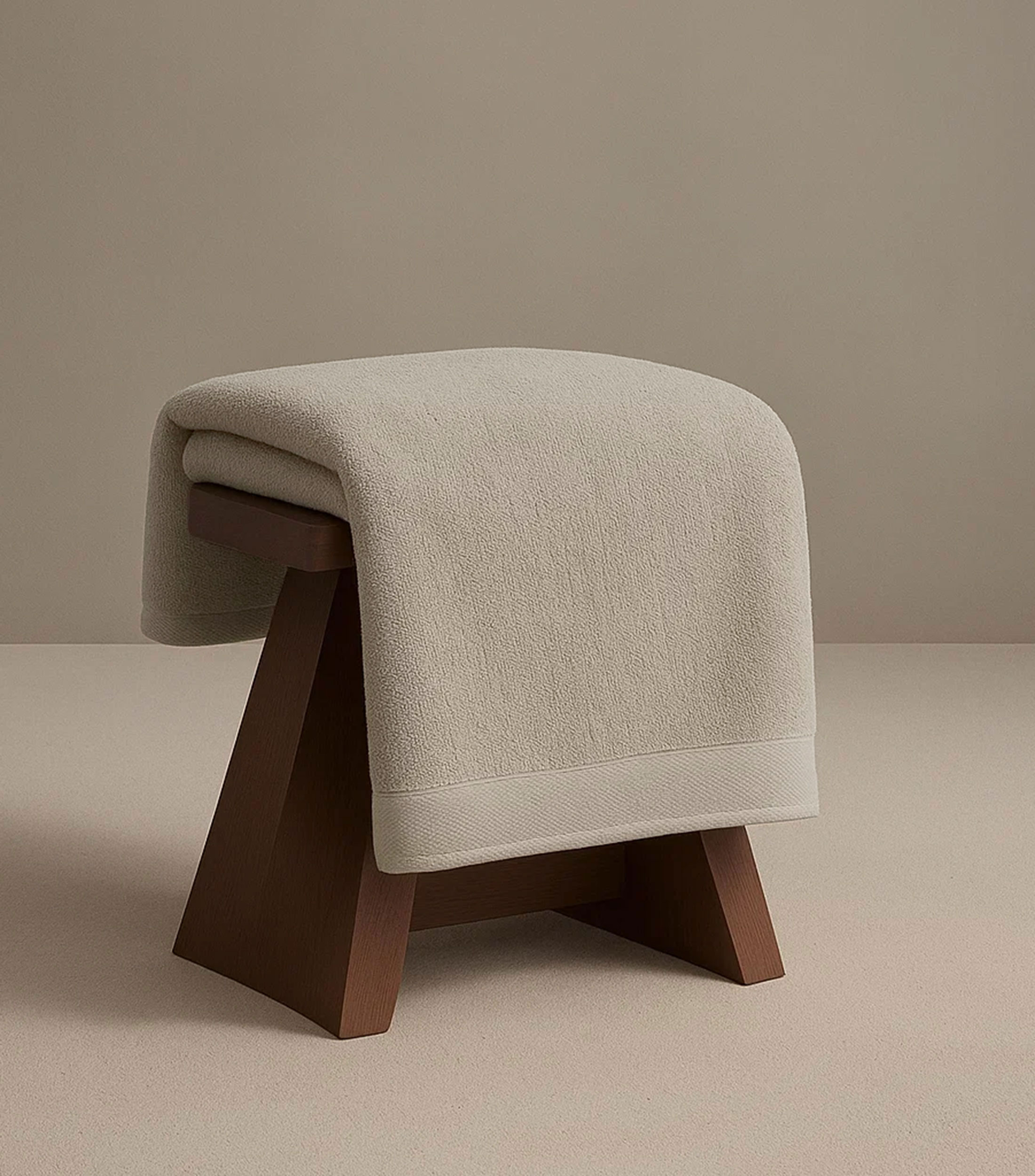 Toalla de baño gris