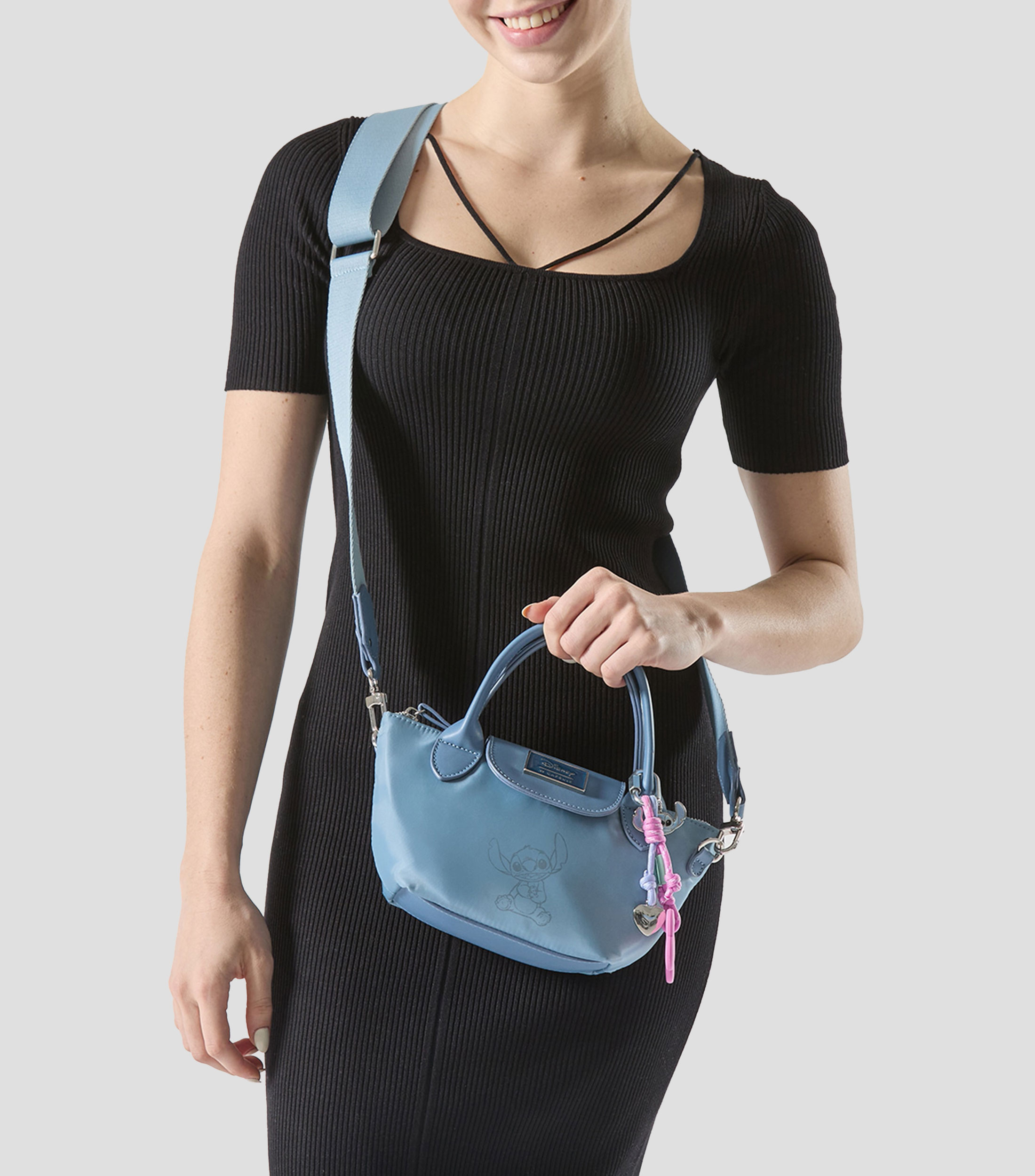 Bolsa crossbody estampada Niña