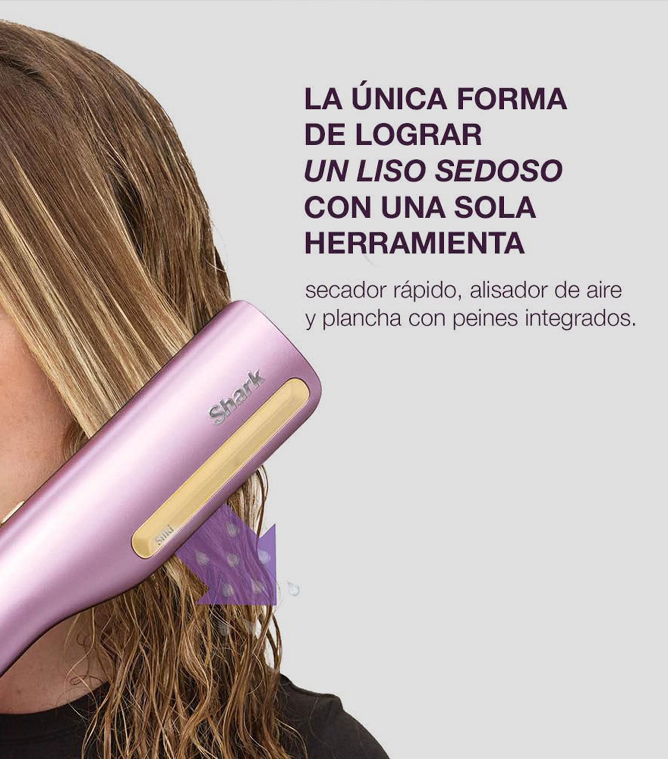 Alaciadora de cabello SilkiPro Straight, 1000W